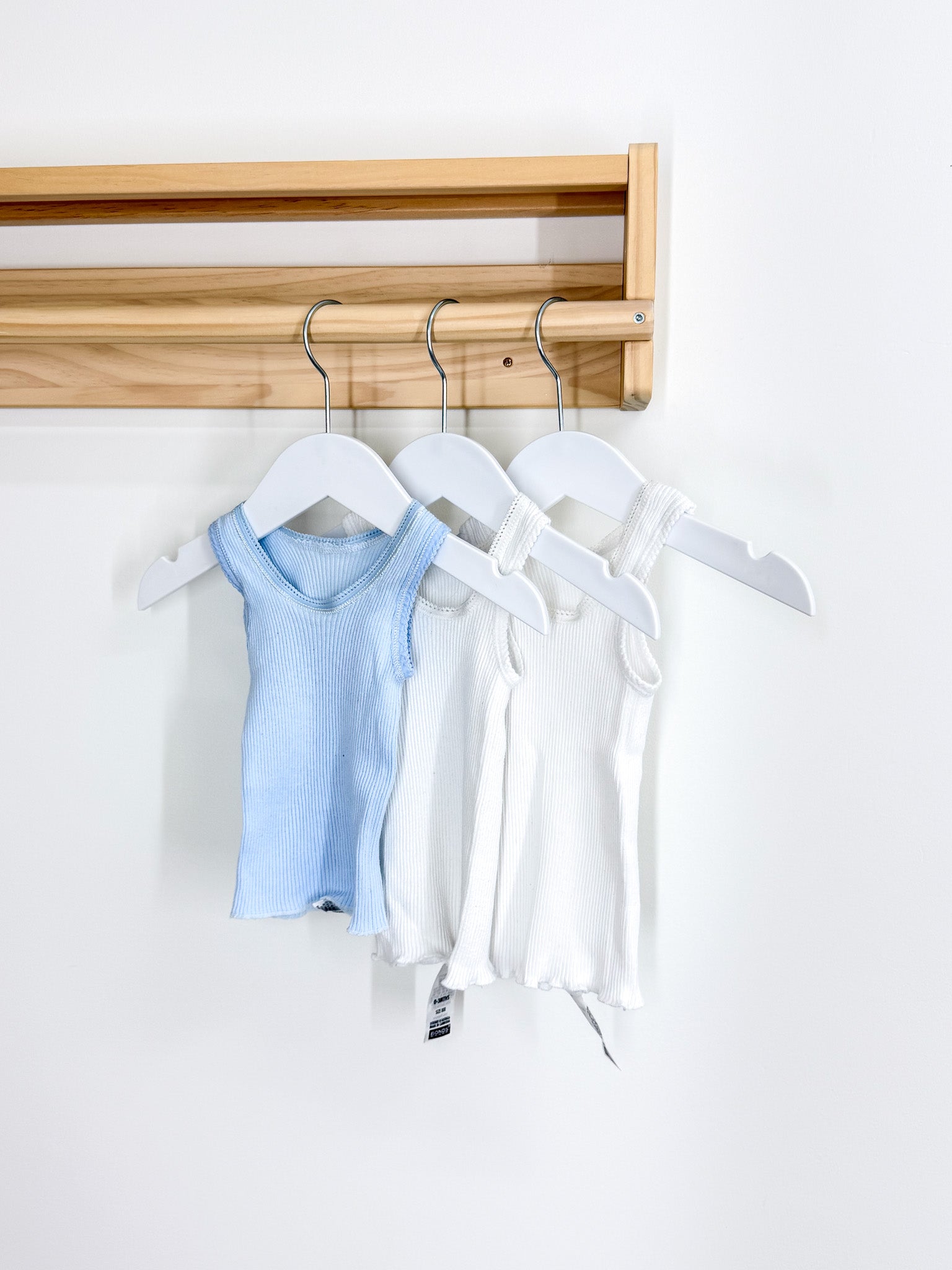 Bonds rib singlets 3 pack bundle (0-3m)