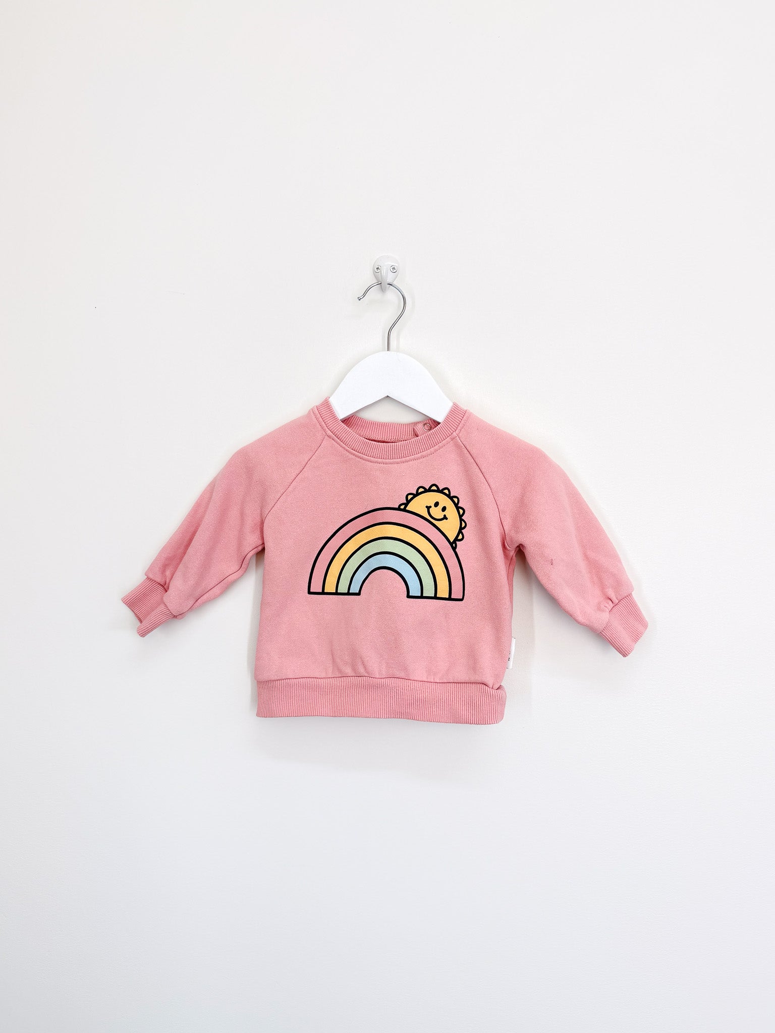 Hux organic sunrise sweatshirt (6-12m)