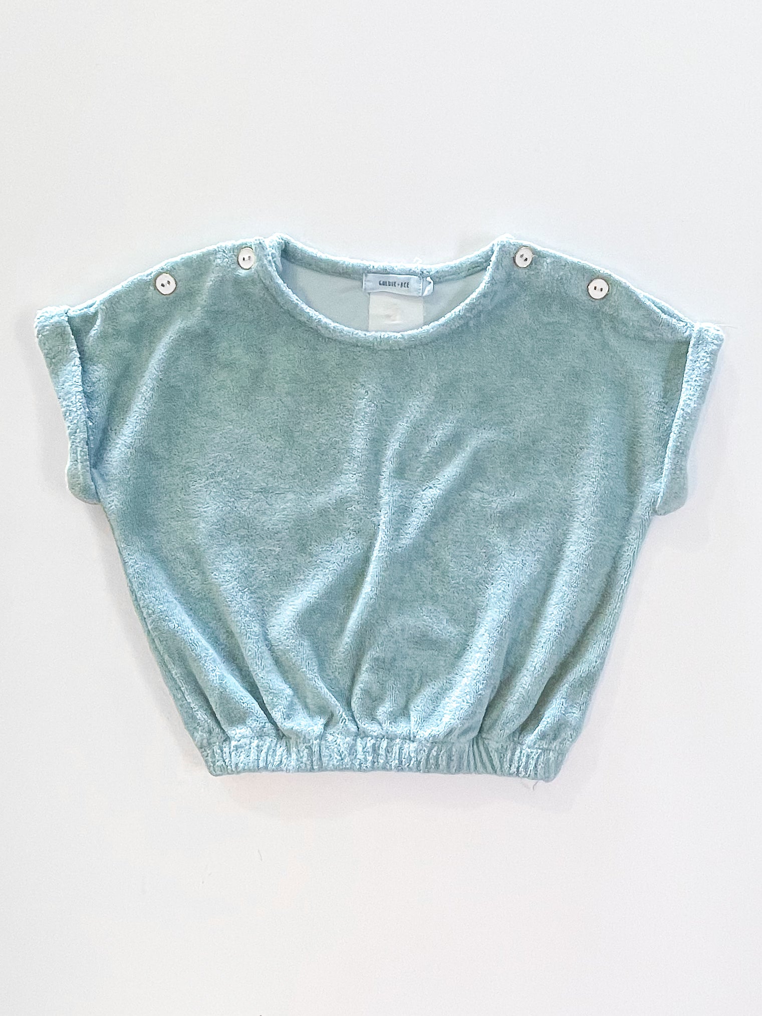 Goldie + Ace terry top (6-12m)
