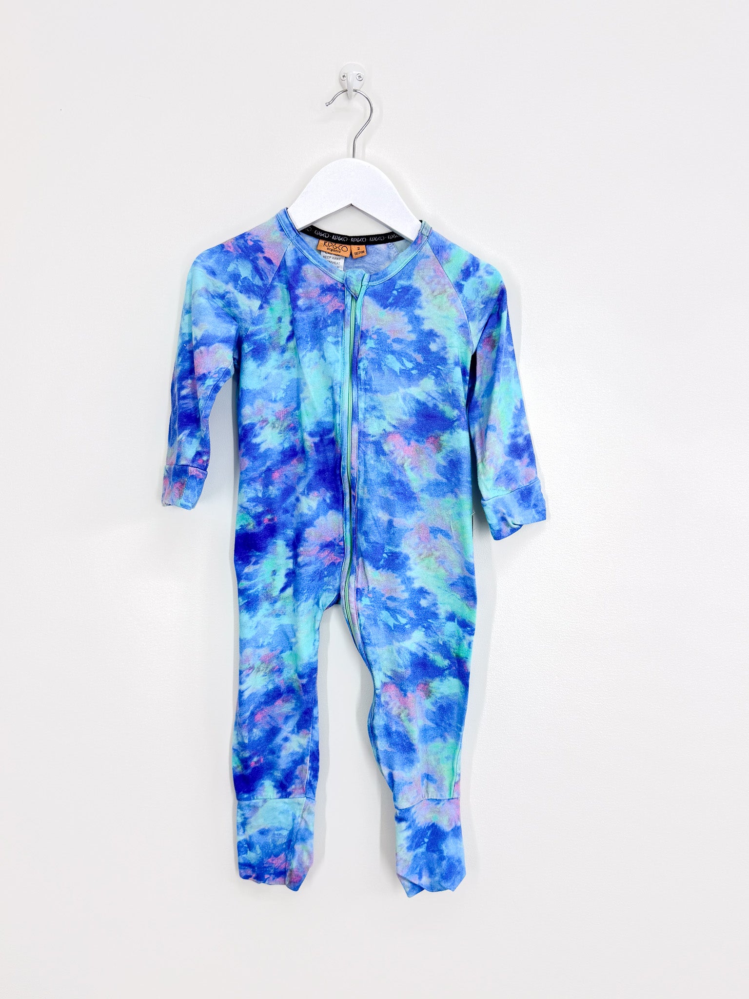 Kip & Co organic zip sleepsuit (18-24m)
