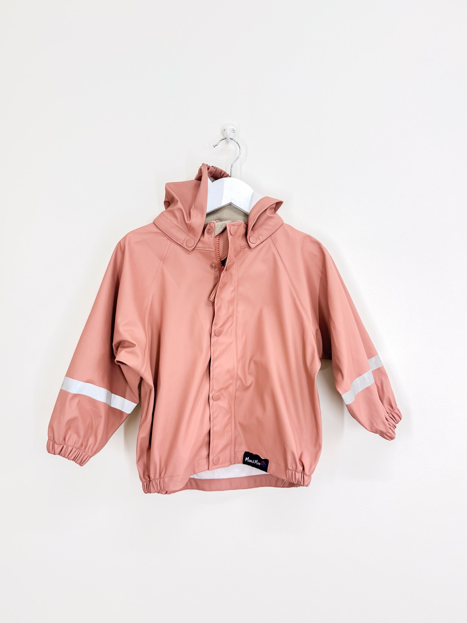 Mum 2 Mum blush hooded rain jacket (3y)