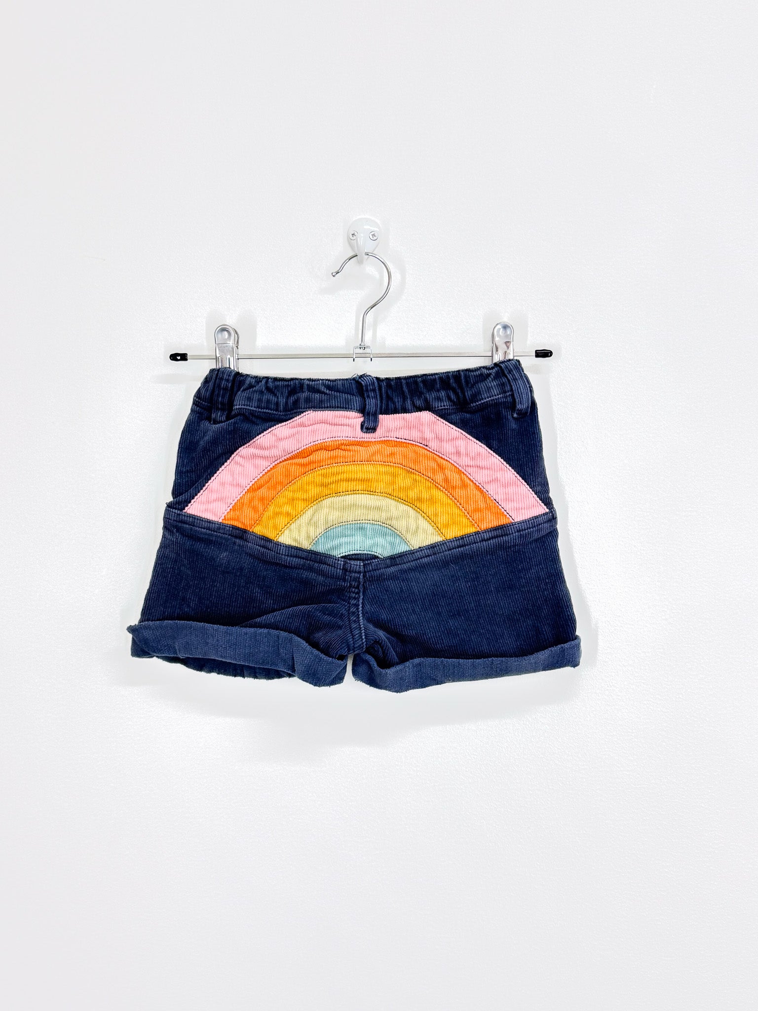 Ghanda rainbow cord shorts (3-4y)