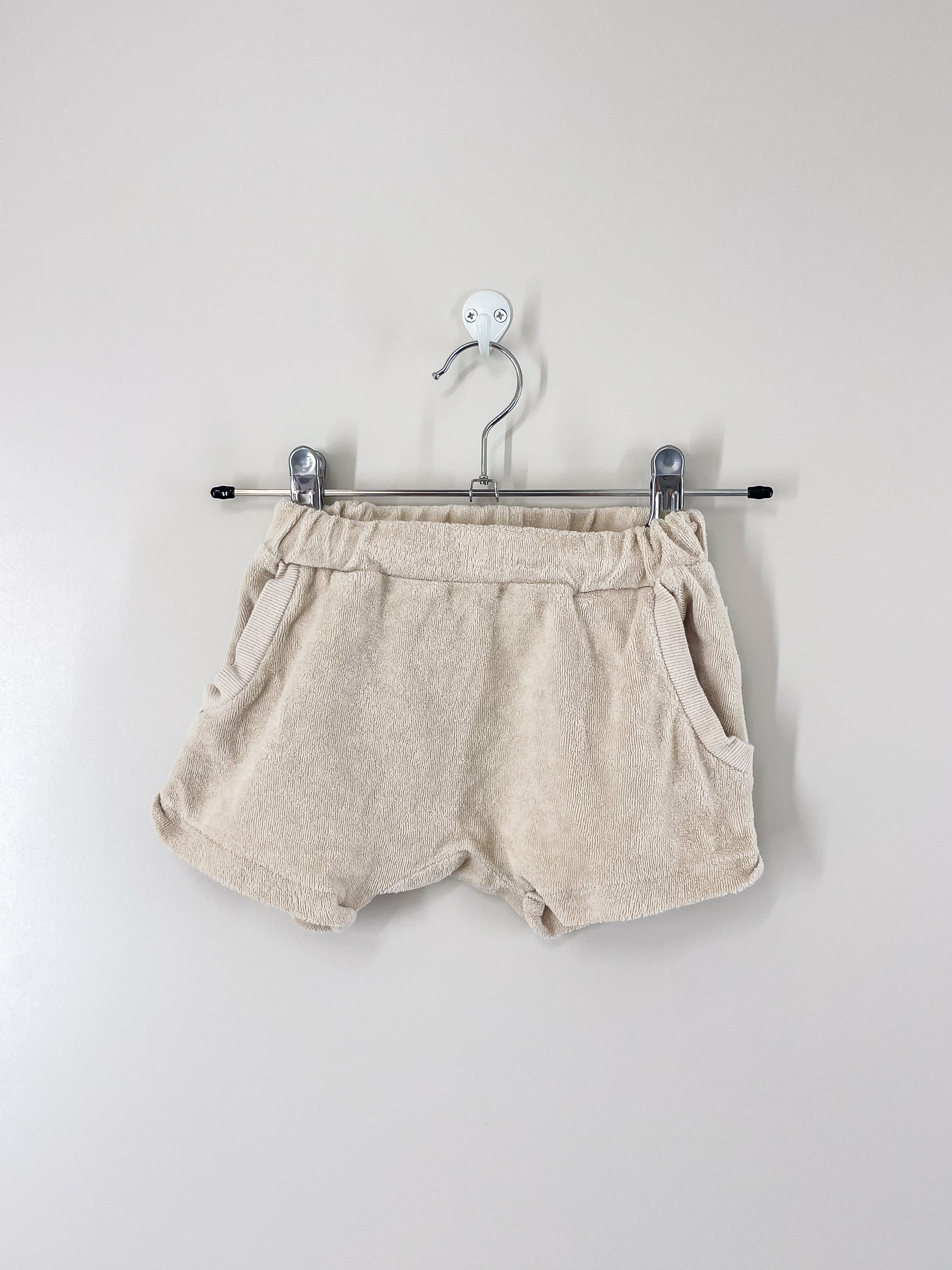 Wilson & Frenchy organic terry shorts (3-6m)