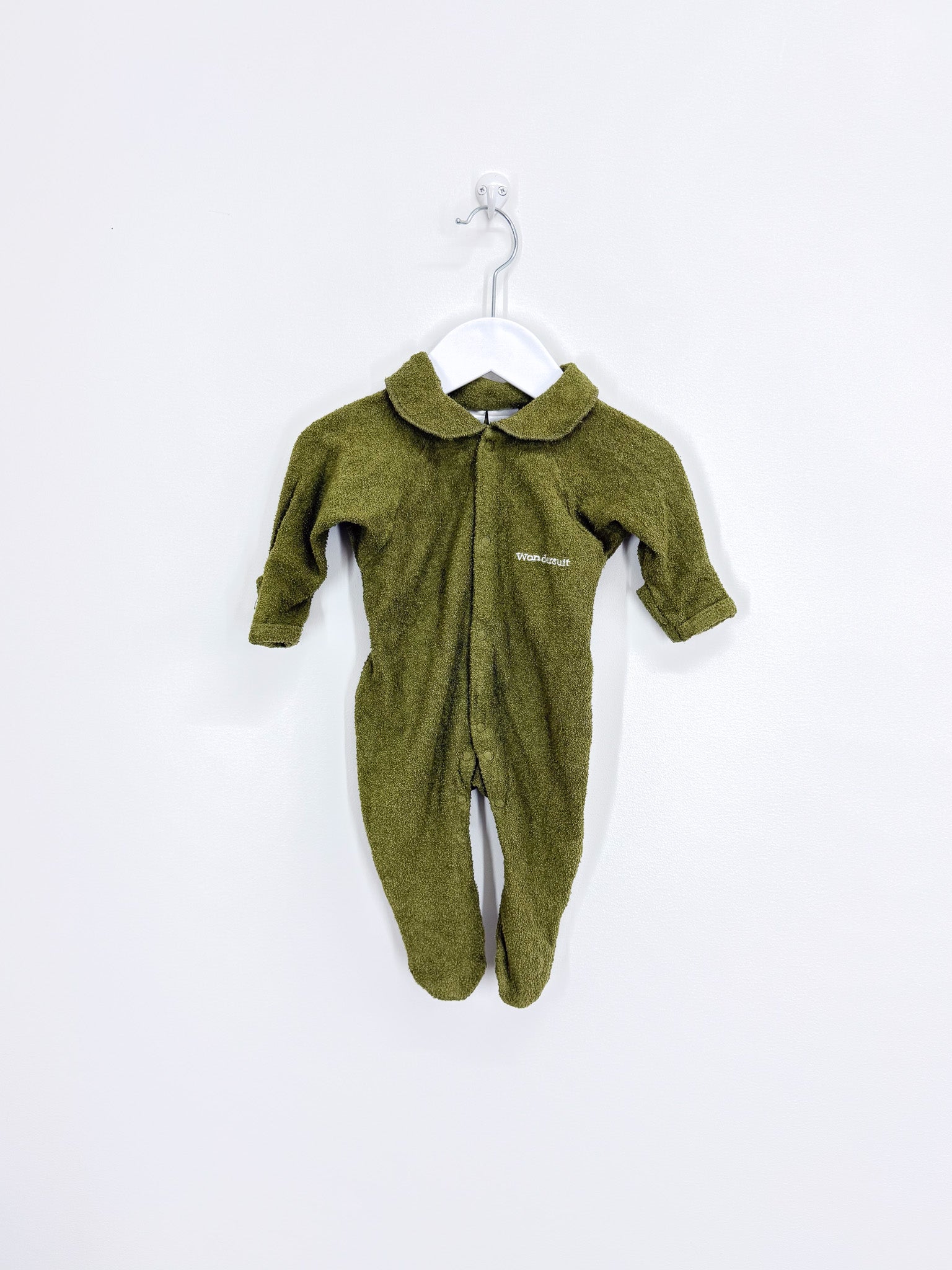 Bonds OG terry wondersuit - green (0-3m)