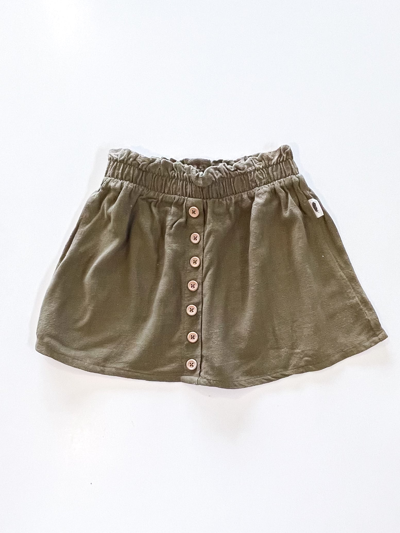 The Vintage Plume line button skirt (1y)