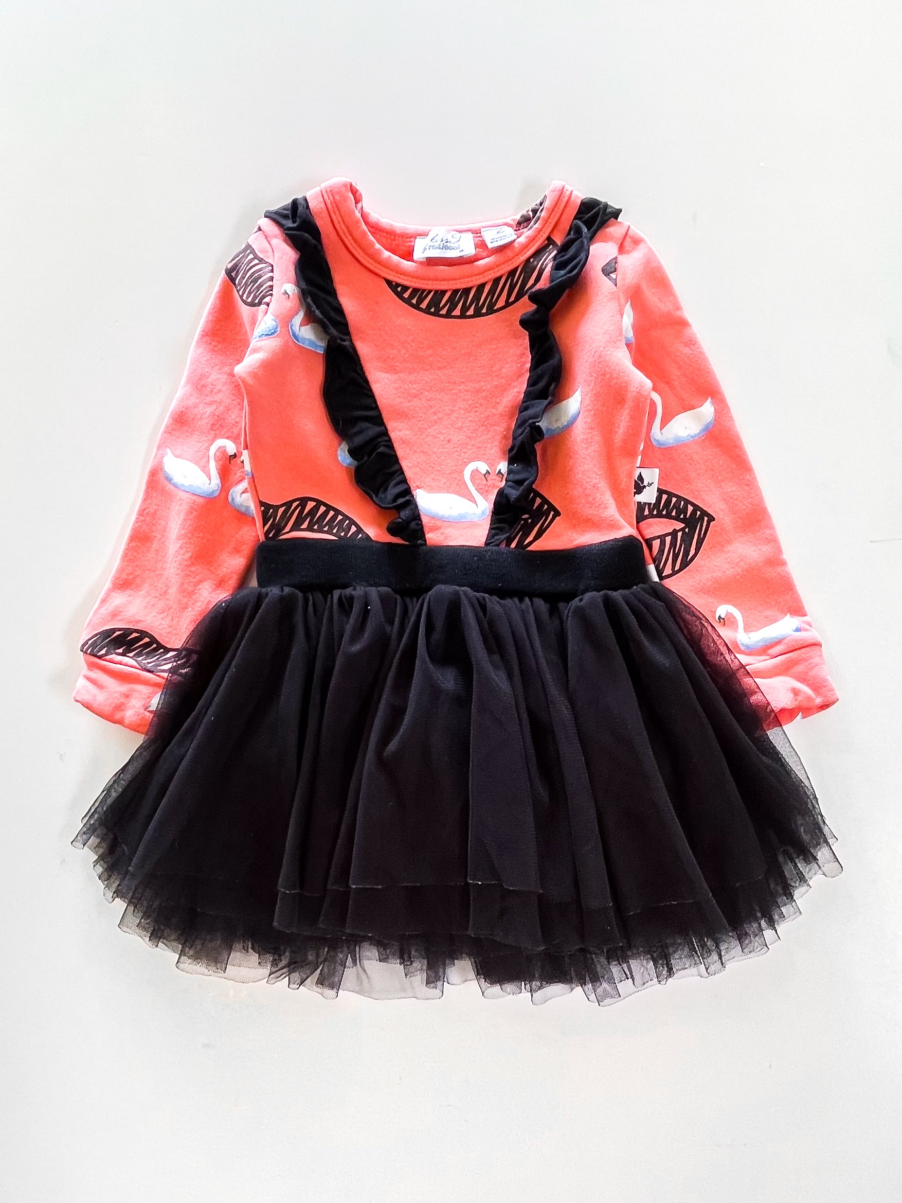 Radicool tutu swan dress (2y)