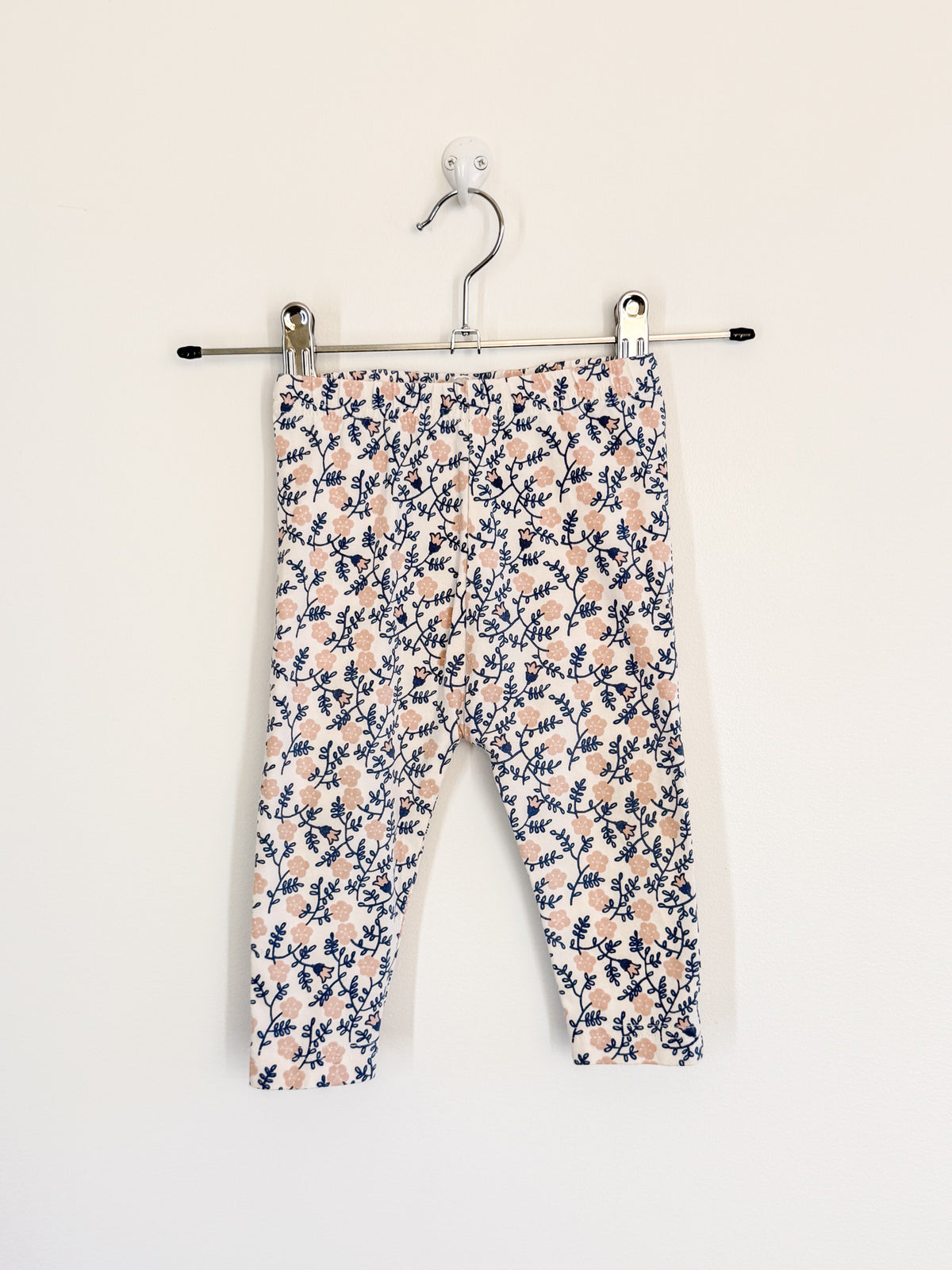 Nature Baby organic leggings - betsy bell rose (6-12m)
