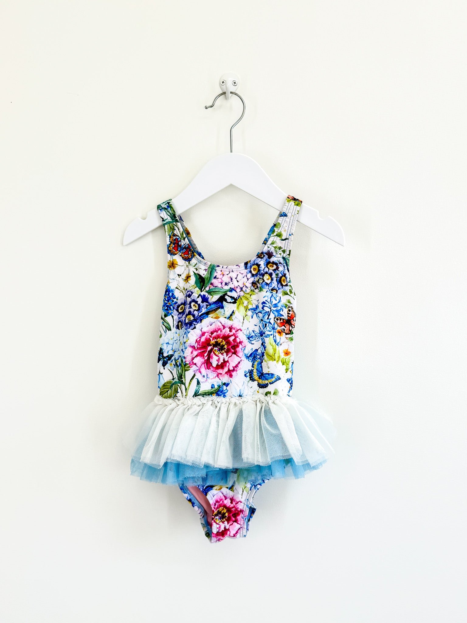 Rock Your Kid country garden tulle swim one piece (3y)