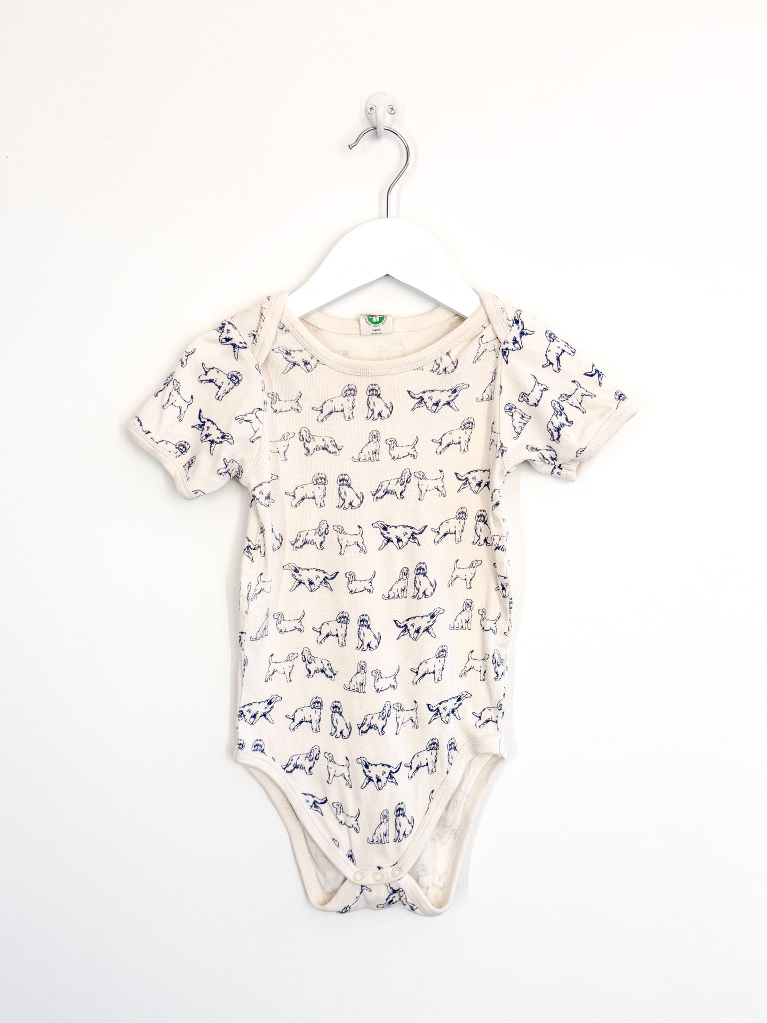 Nature Baby organic bodysuit - dog days (1y)