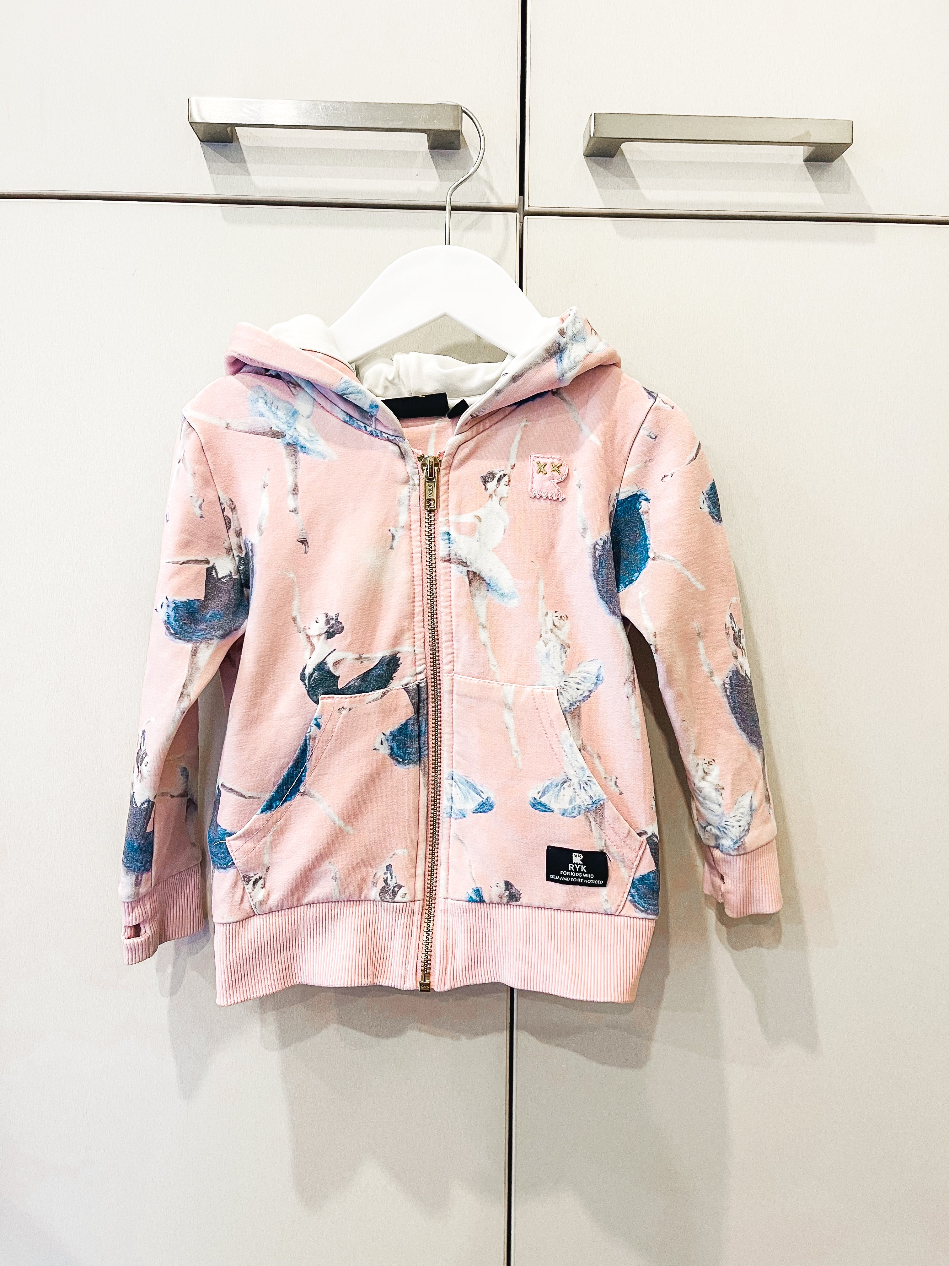 Rock Your Kid ballerina hoodie (2y)