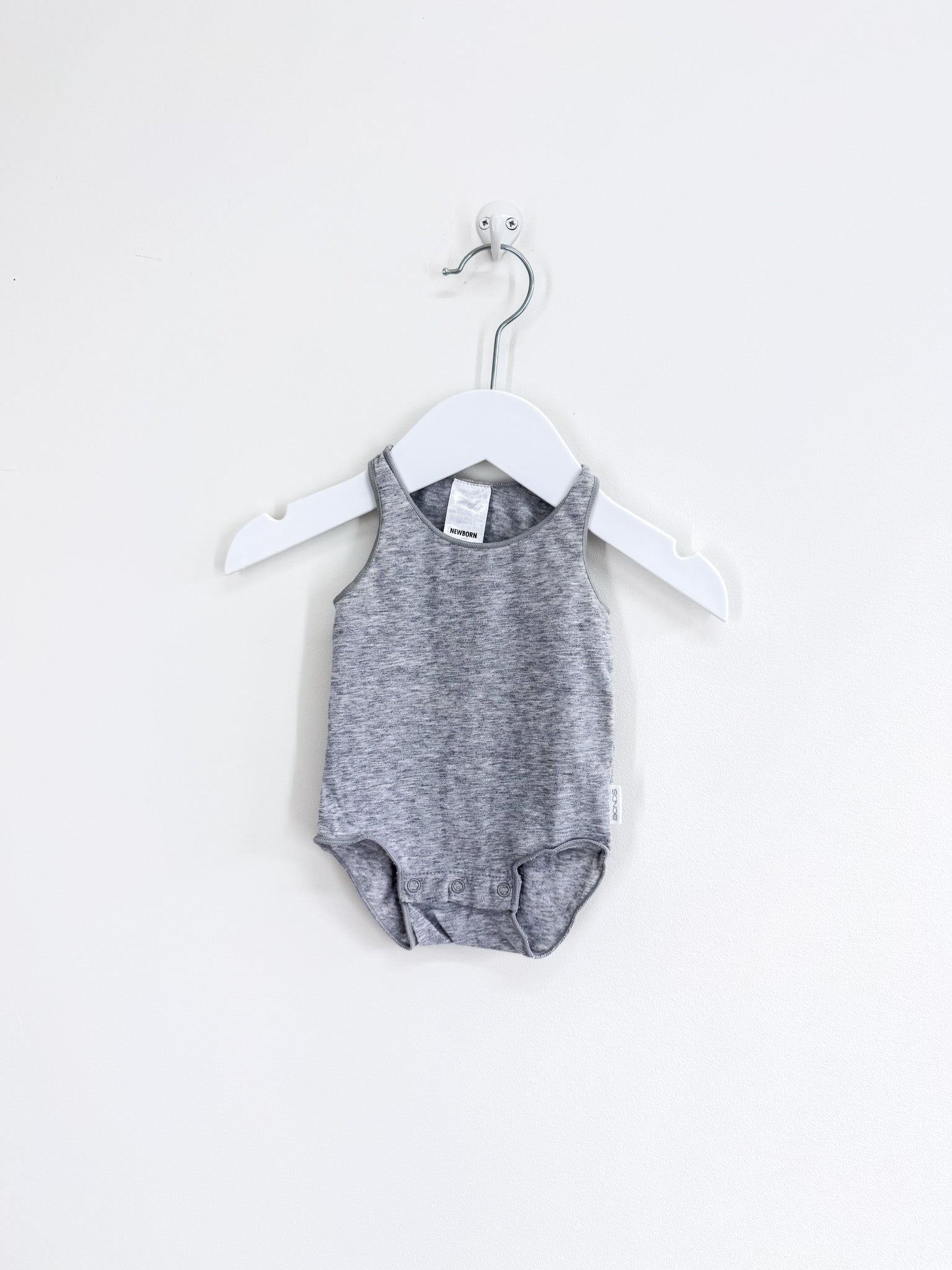 Bonds singletsuit - grey (newborn)