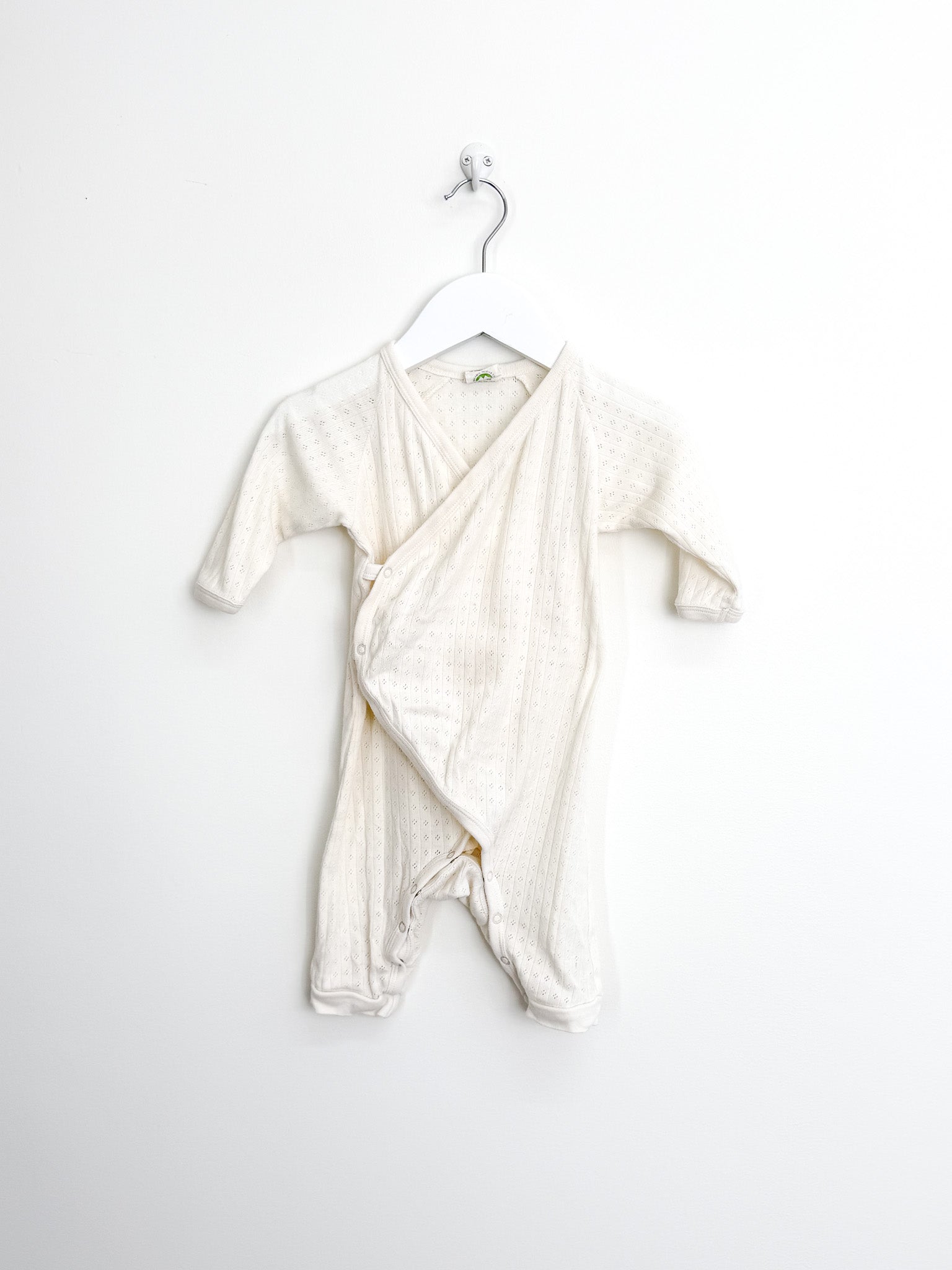 Nature Baby organic pointelle kimono stretch & grow (3-6m)