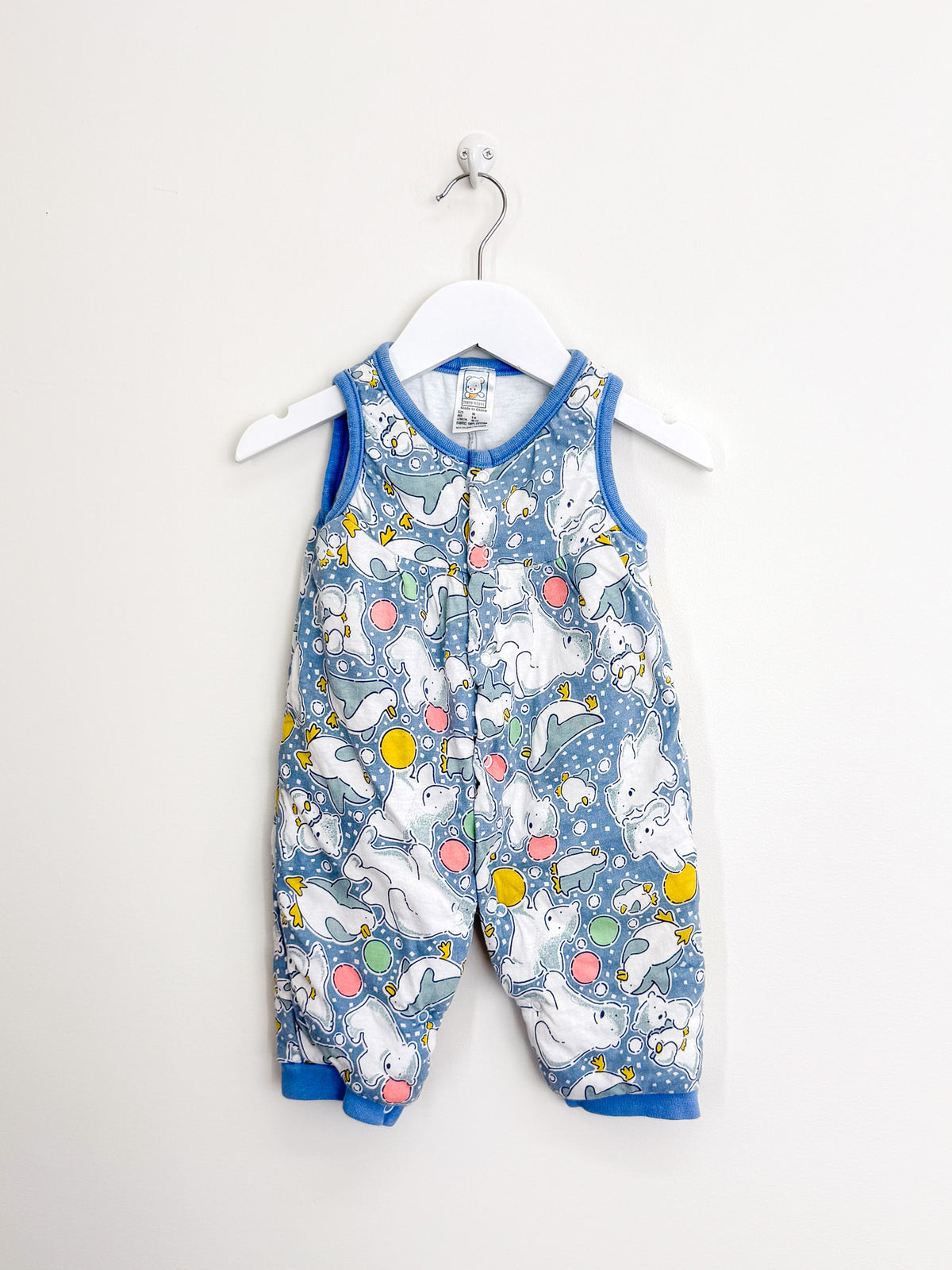 Vintage Teeny Weeny padded sleeveless romper '90s (3-6m)