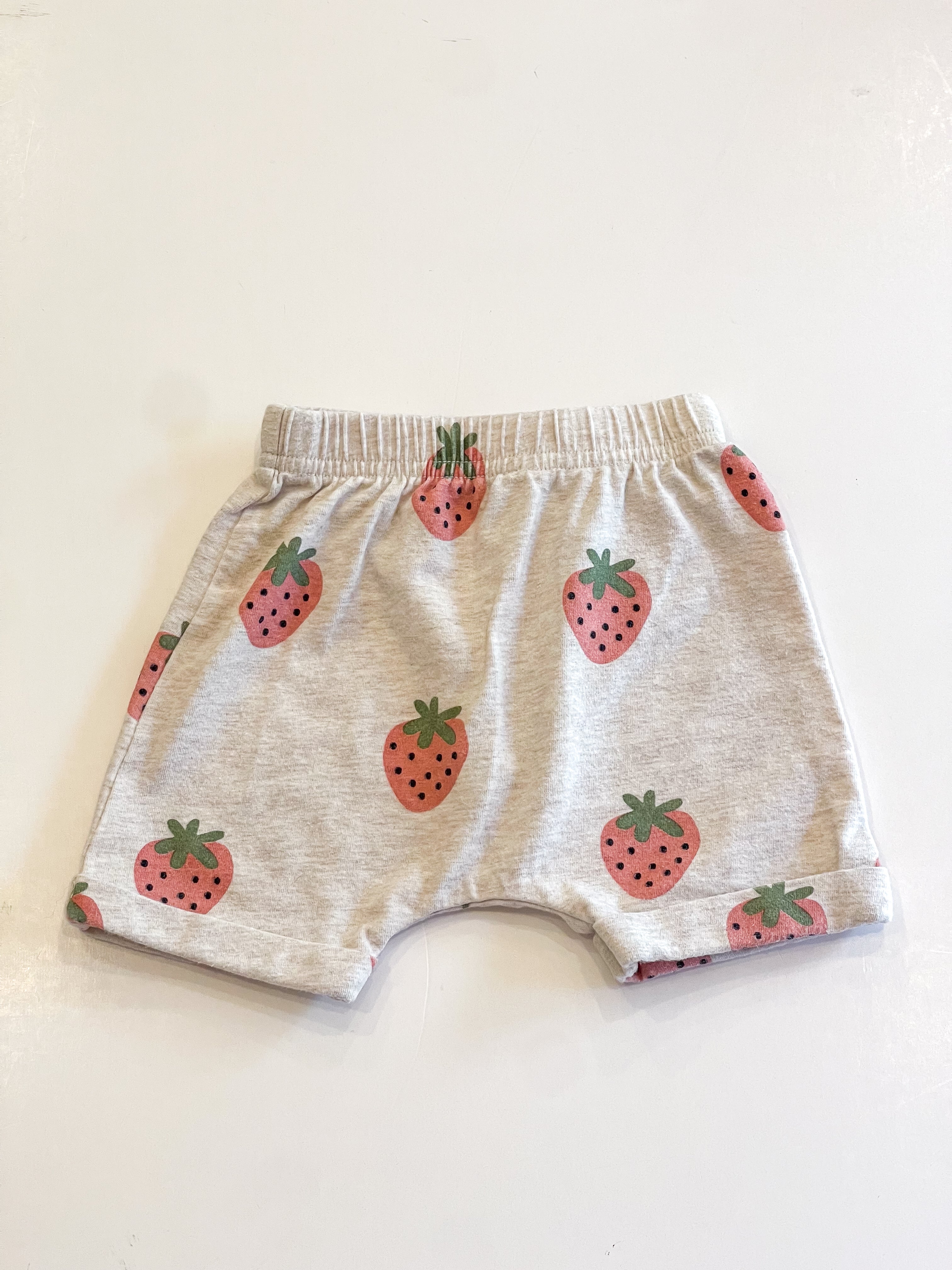 Teeny Weeny strawberry shorts (newborn)