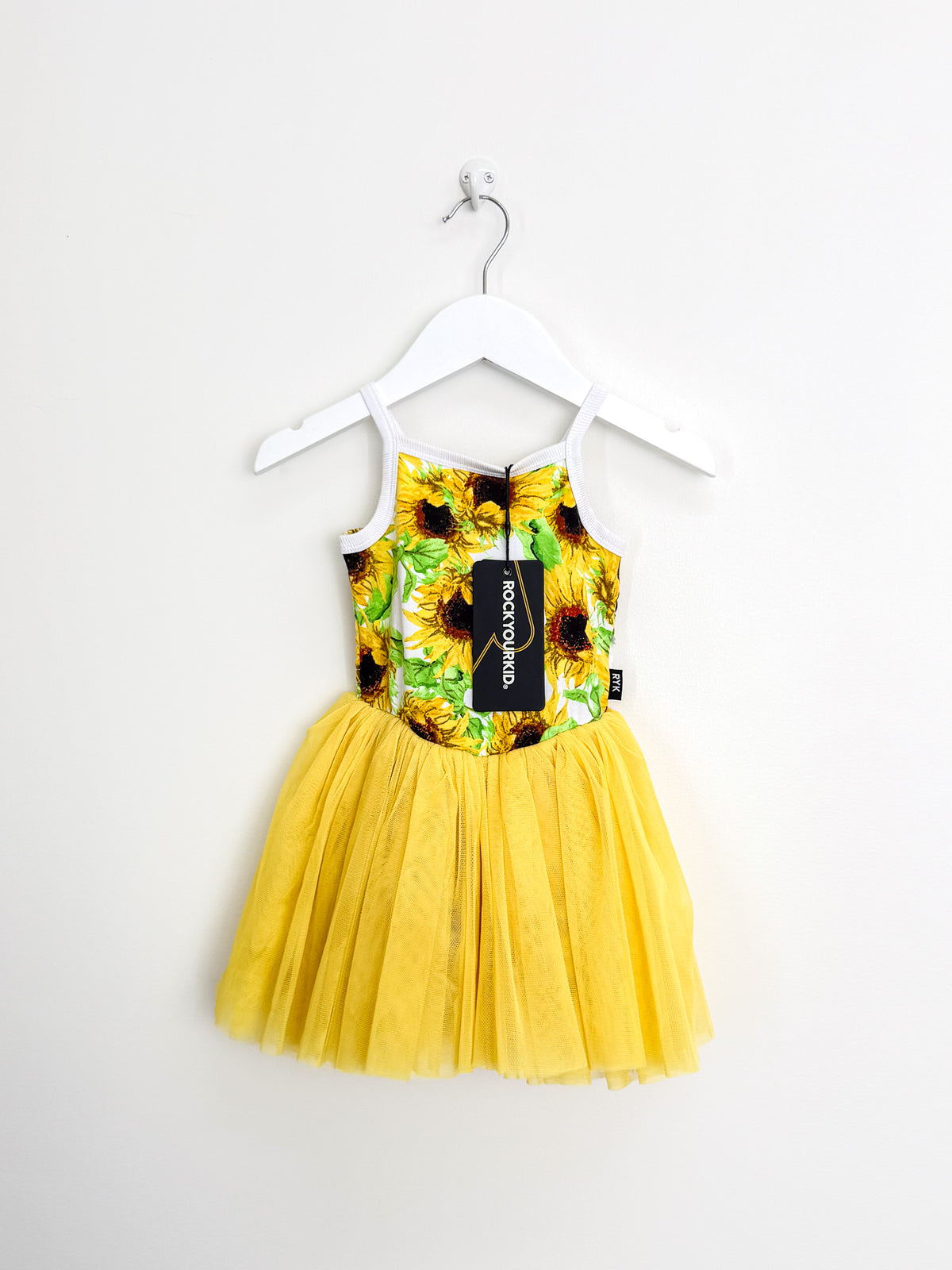 BNWT Rock Your Kid lou lou dress - sunflower floral (2y)