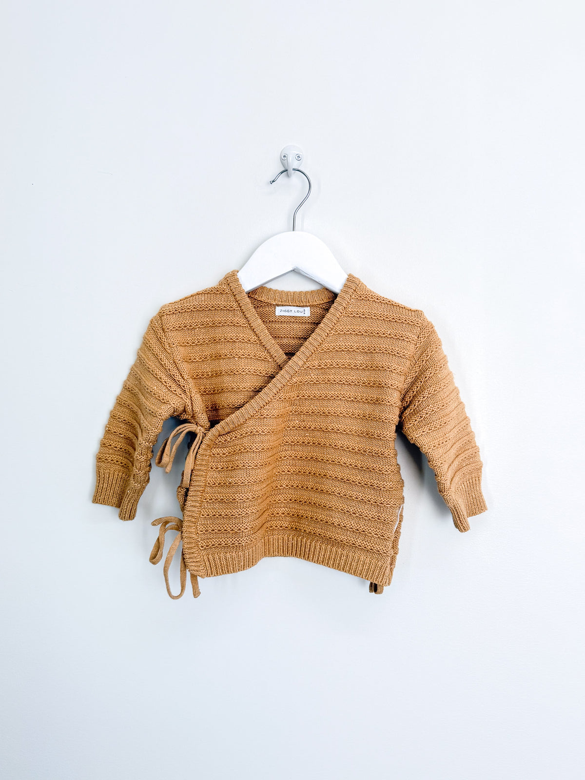 Ziggy Lou knit wrap jumper (6-12m)