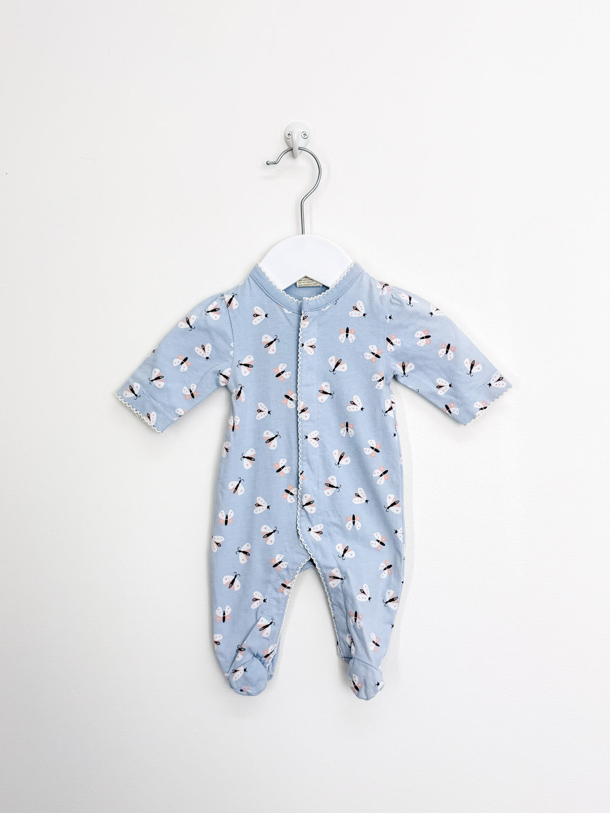 Nature Baby organic lucy suit - petite butterfly dance (newborn)