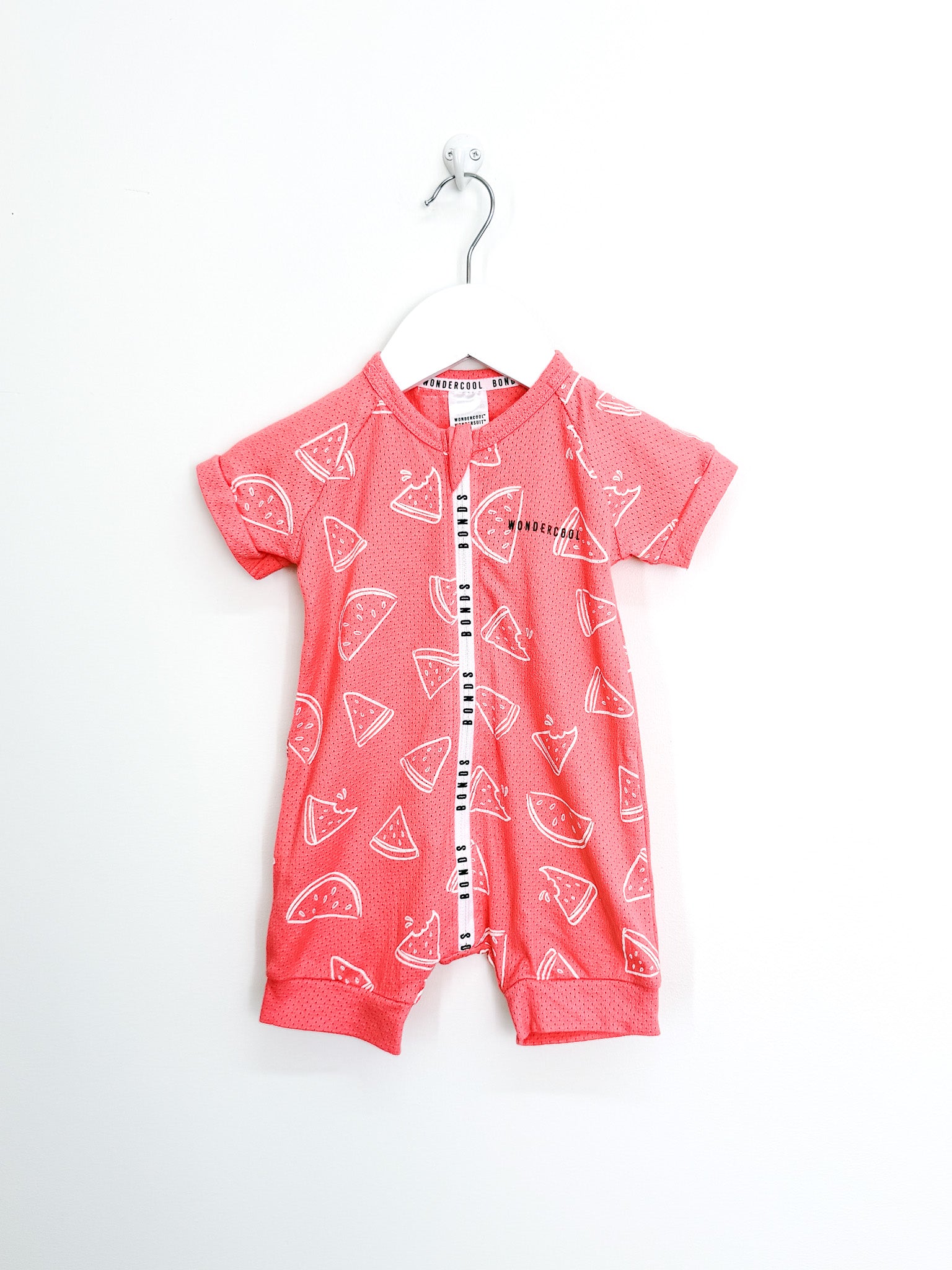 Bonds wondercool wondersuit - watermelon (3-6m)