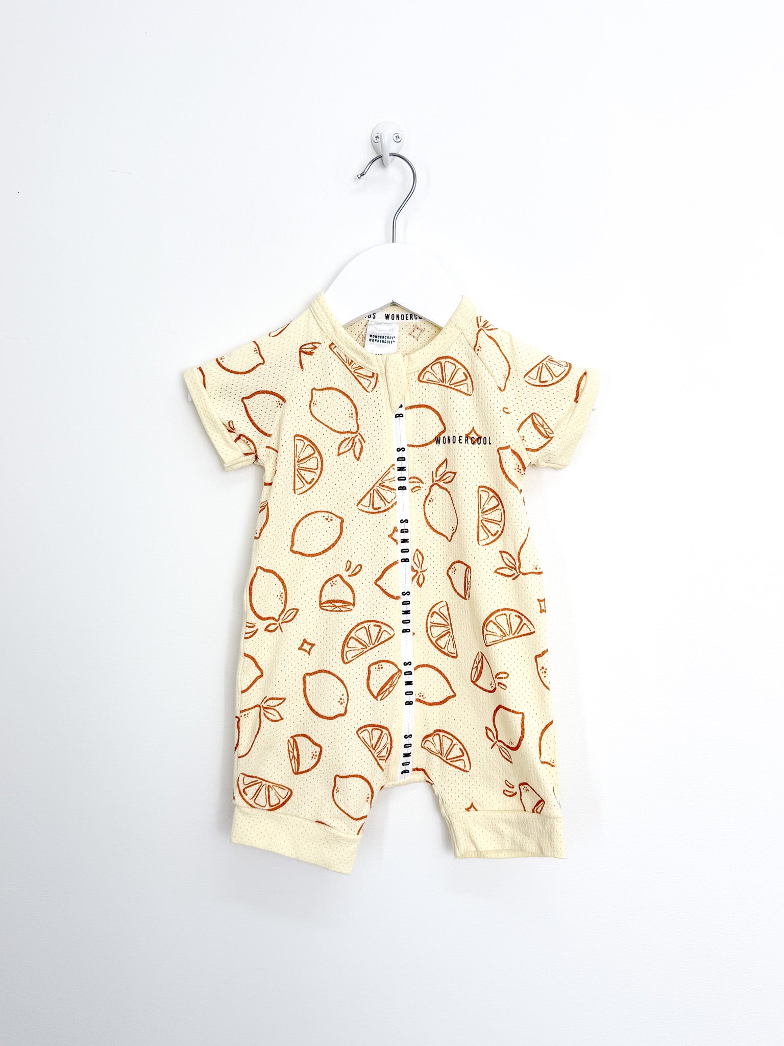 Bonds wondercool wondersuit - lemons (3-6m)