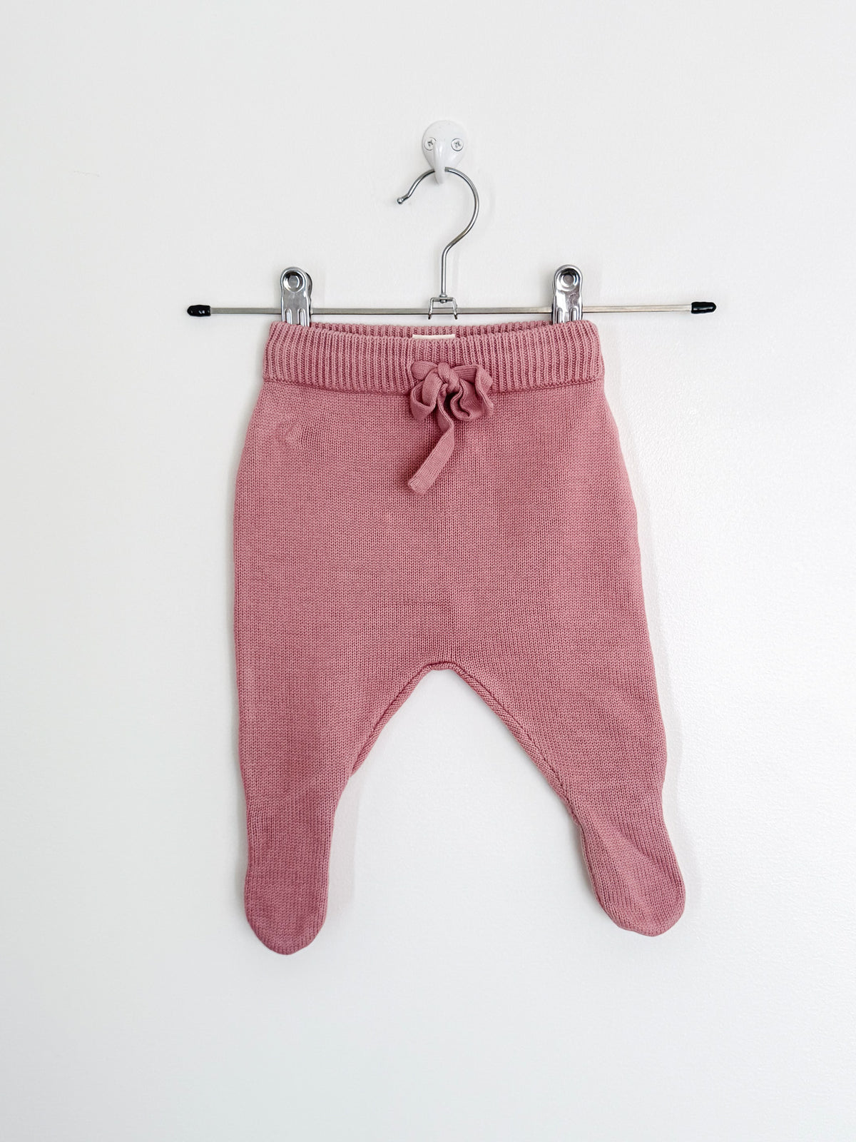 Nature Baby organic pepi knit pants (0-3m)