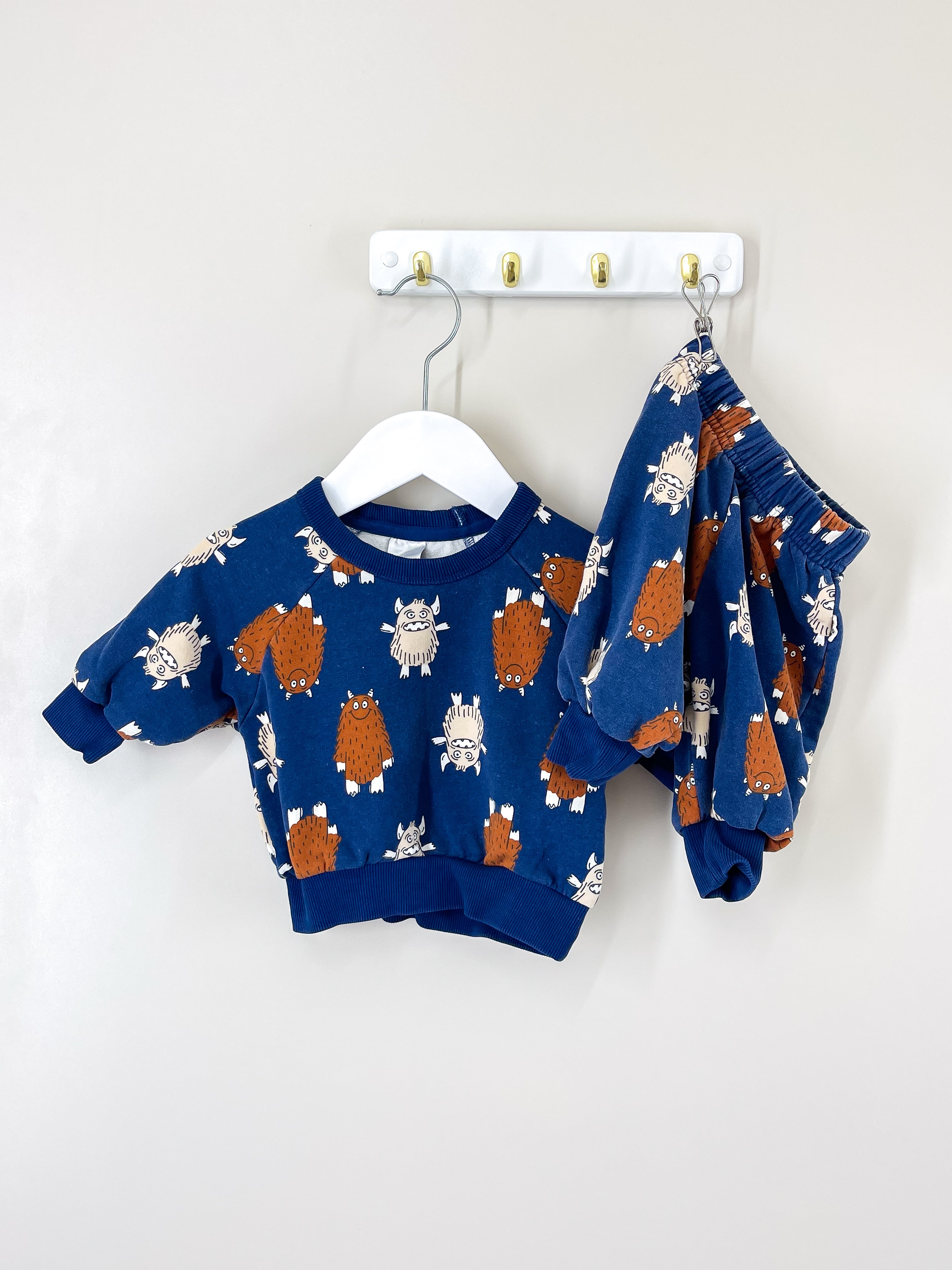 Bonds soft threads set - monsters (0-3m)