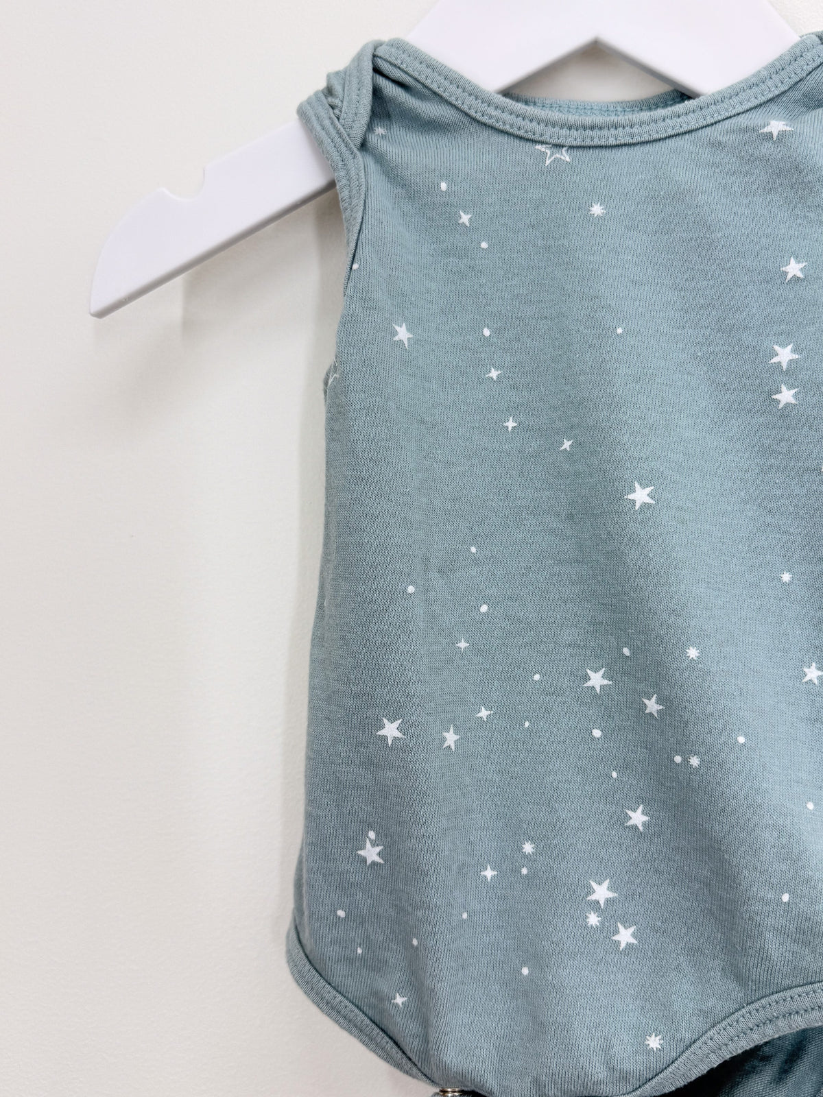 Woolbabe merino cotton singletsuit (0-3m)