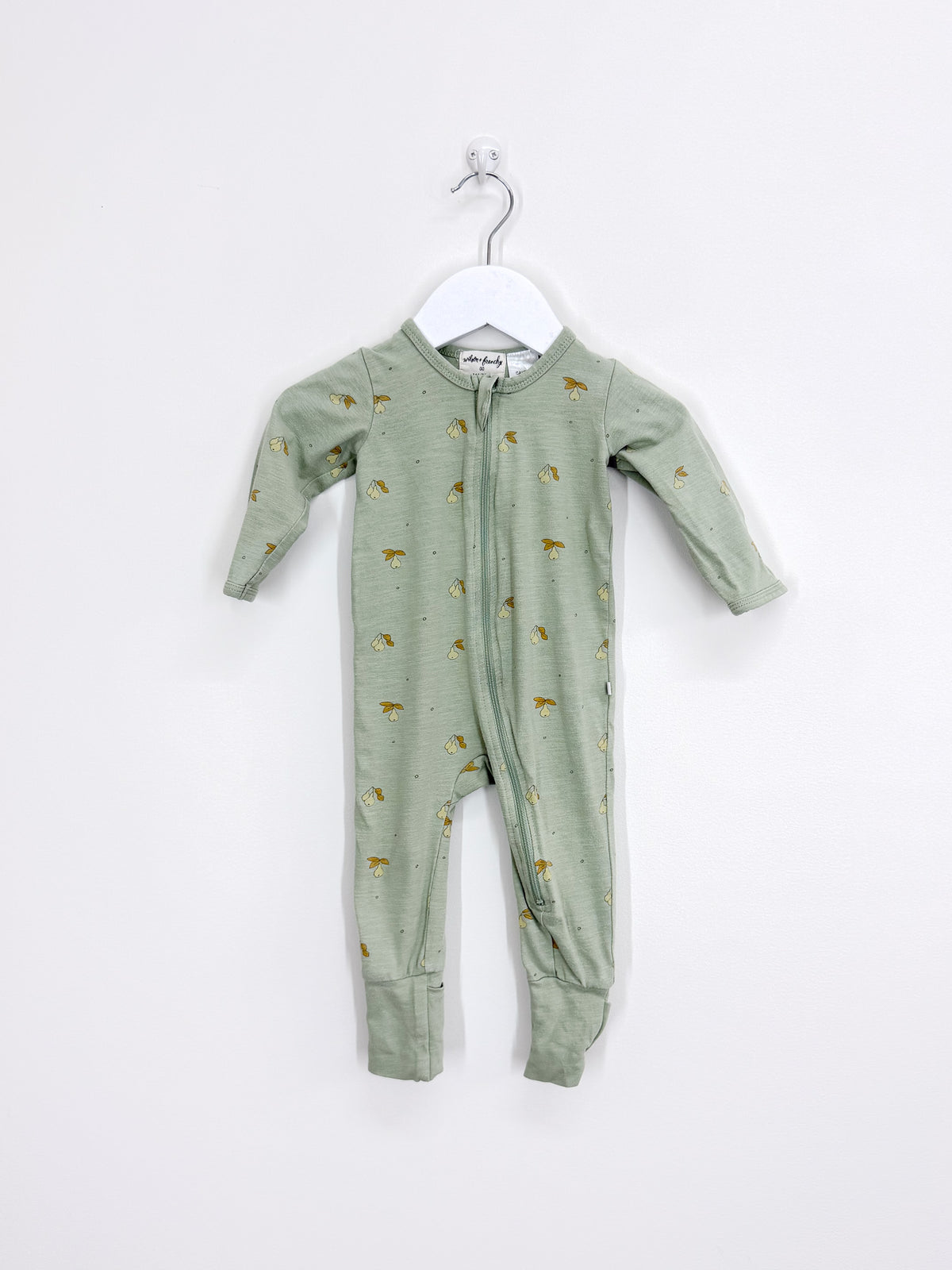 Wilson & Frenchy organic zipsuit - perfect pears (3-6m)