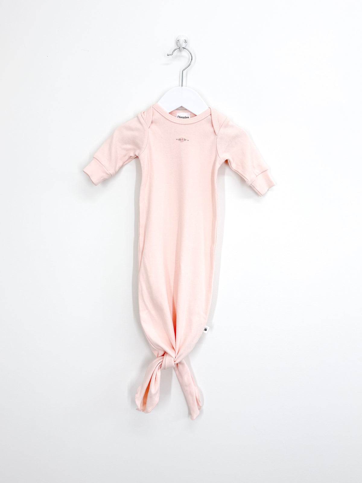 Dimples organic sleep gown (nb-3m)