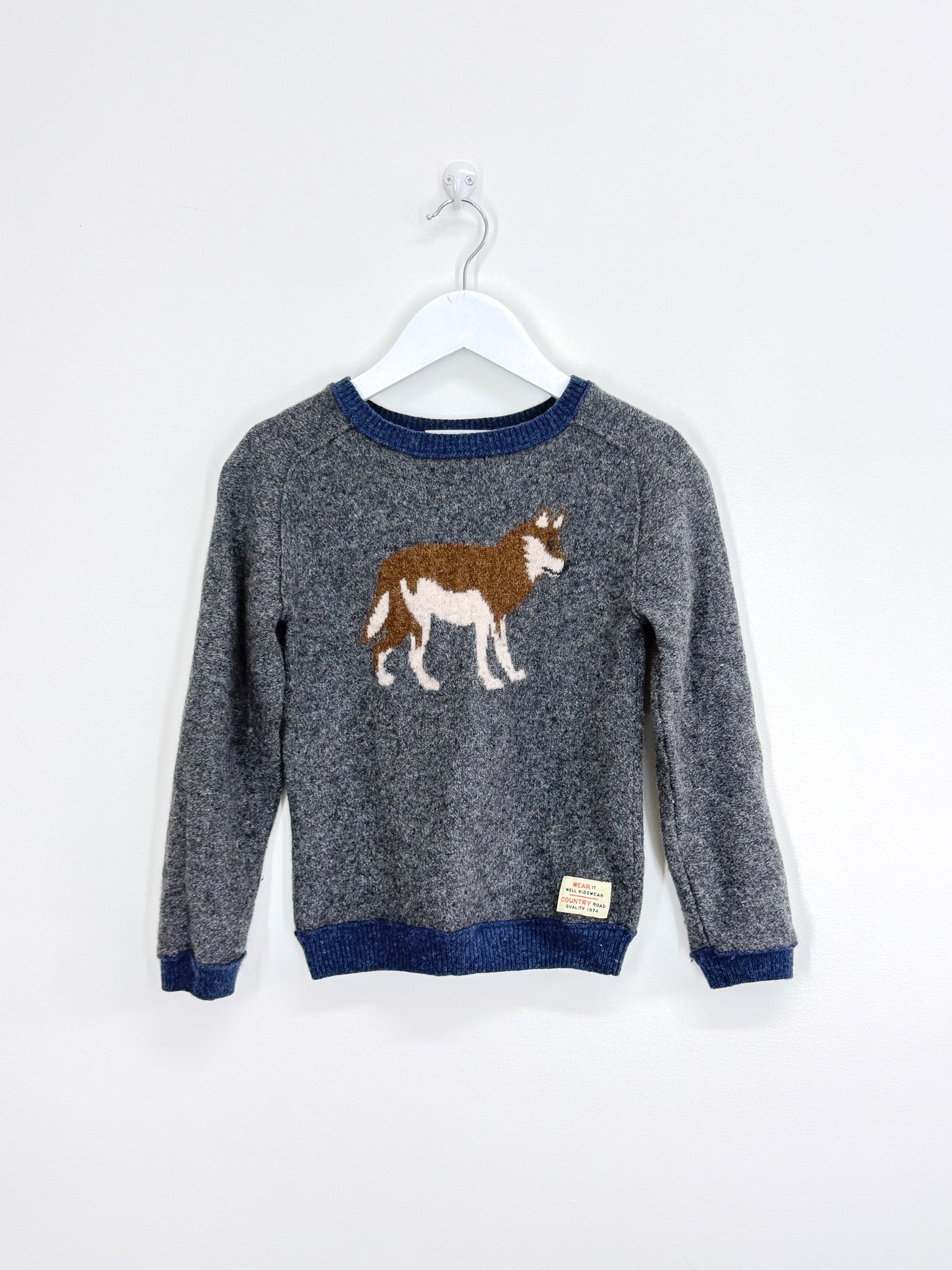 Country Road merino wolf jersey (8y)