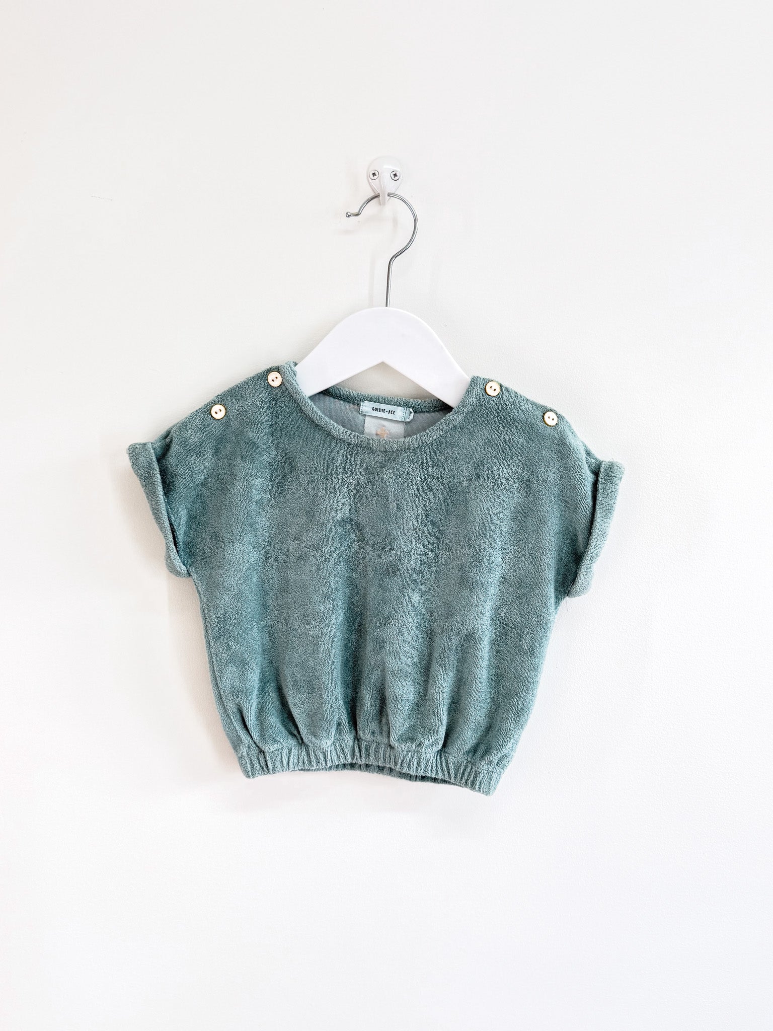 Goldie + Ace terry terry tee (1y)