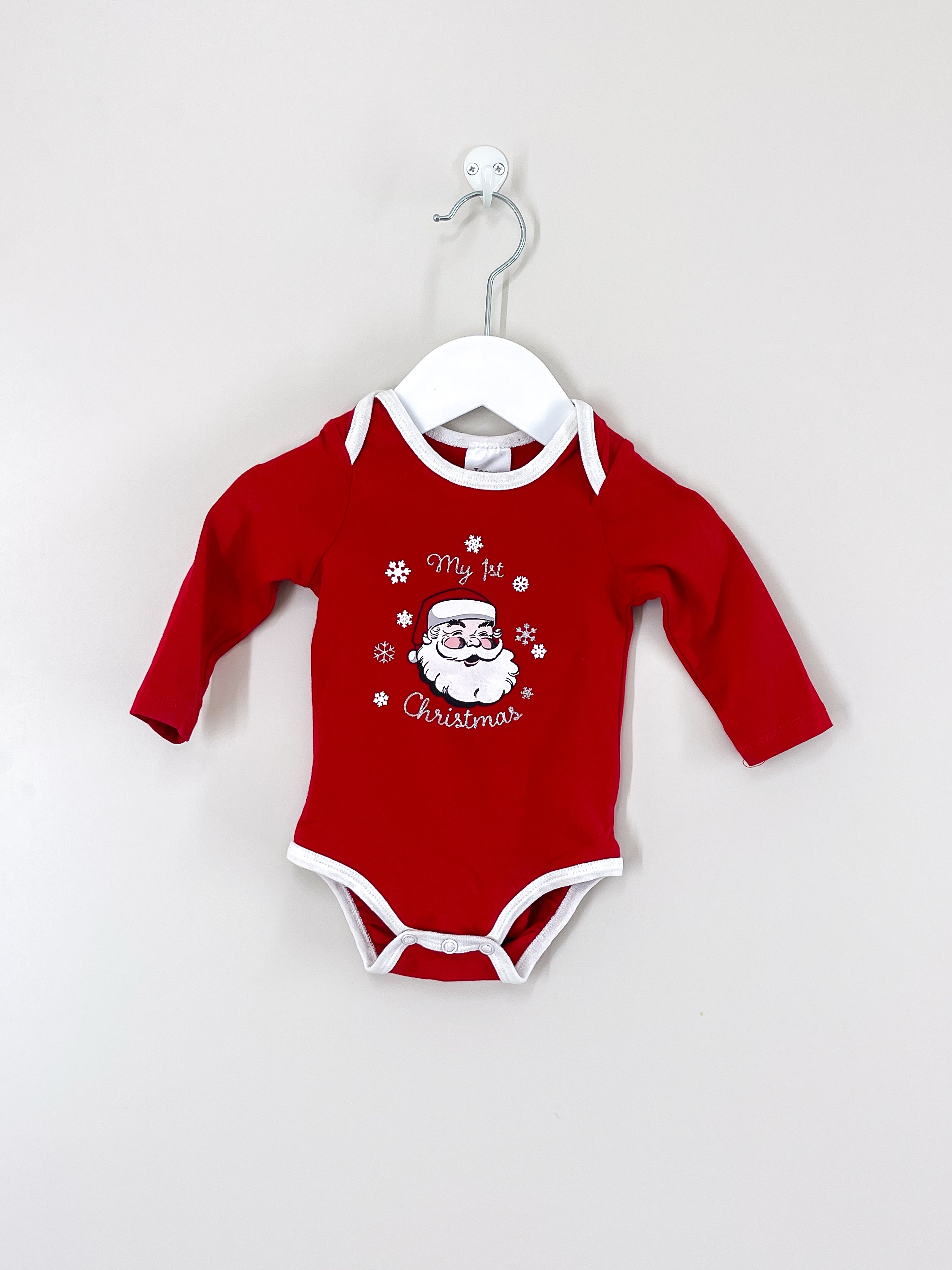 🎄 Teeny Weeny my first christmas bodysuit (0-3m)