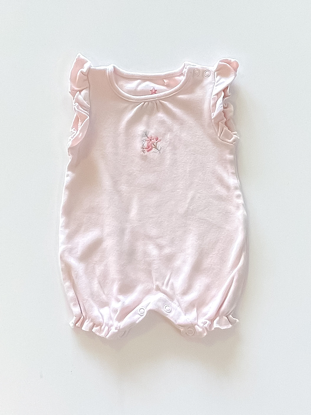 Next shortie floral romper (newborn)