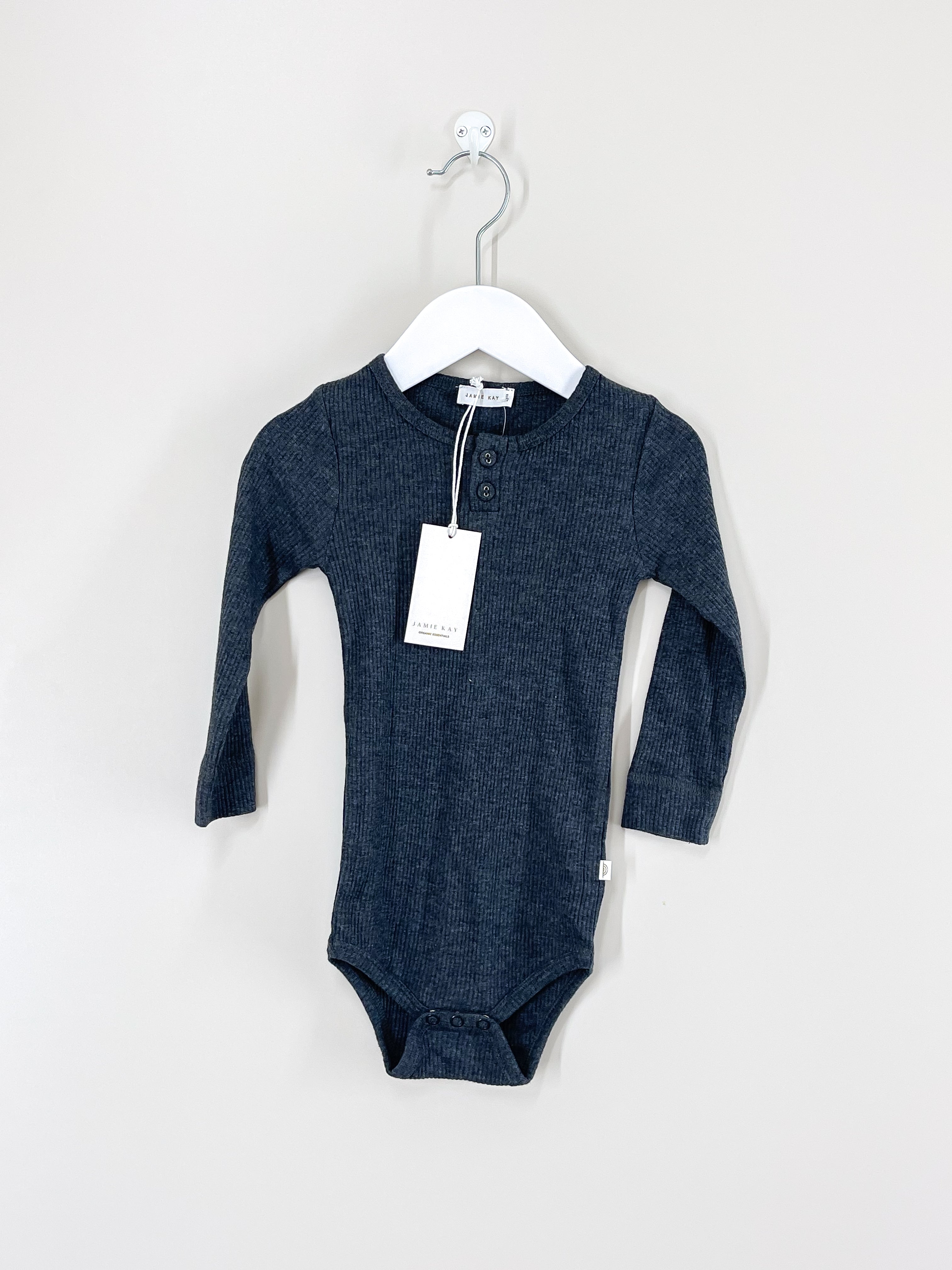 BNWT Jamie Kay OG organic rib bodysuit (2y)