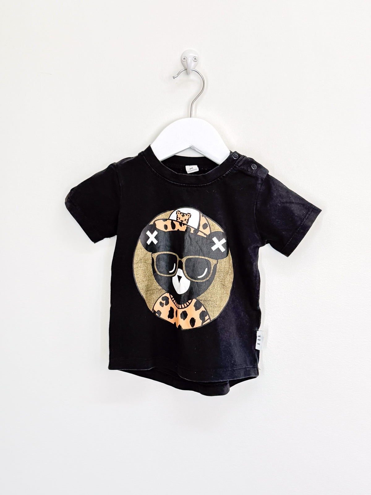 Hux organic cool bear tee (12-18m)