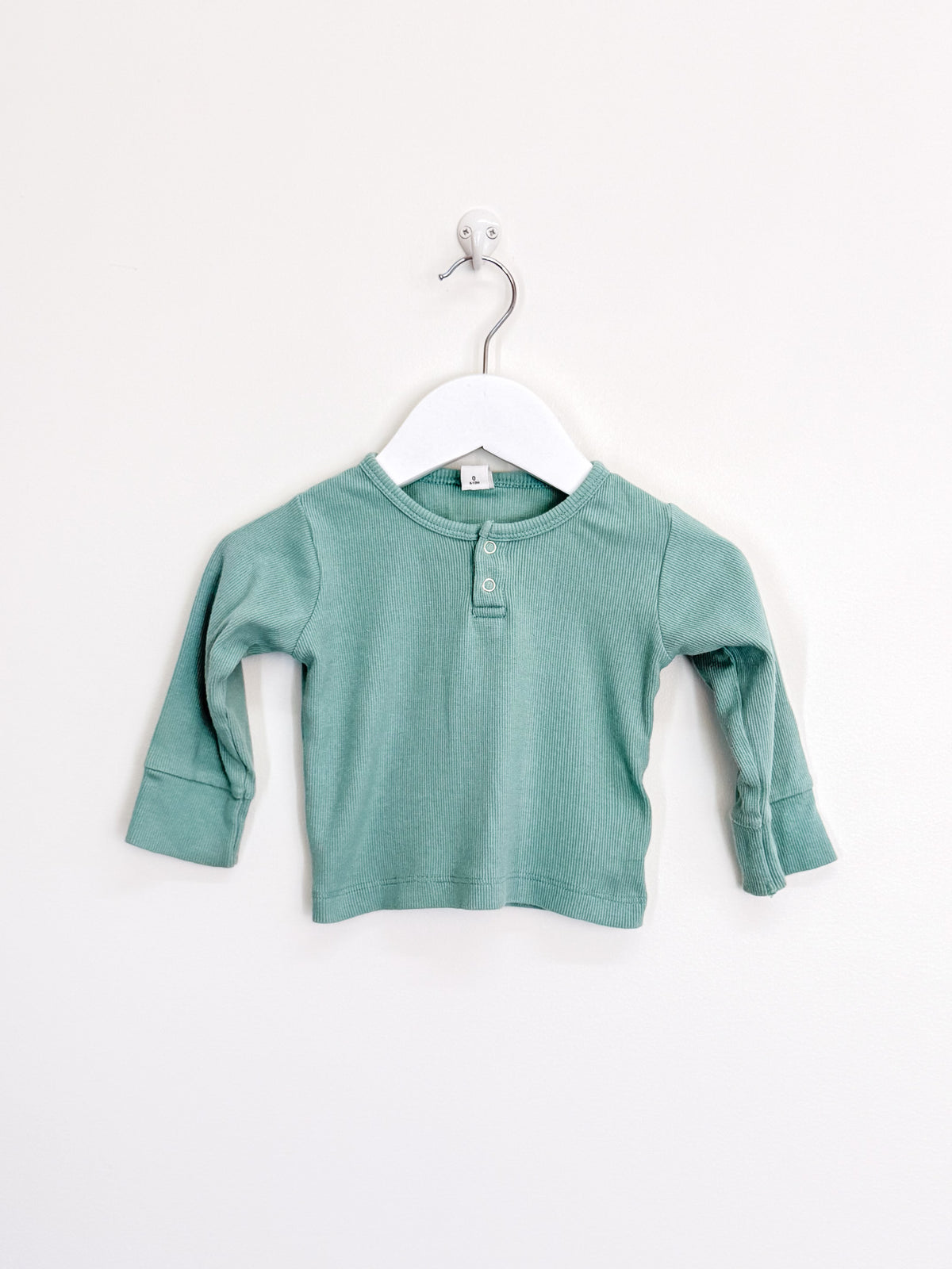 Hux organic rib henley (6-12m)