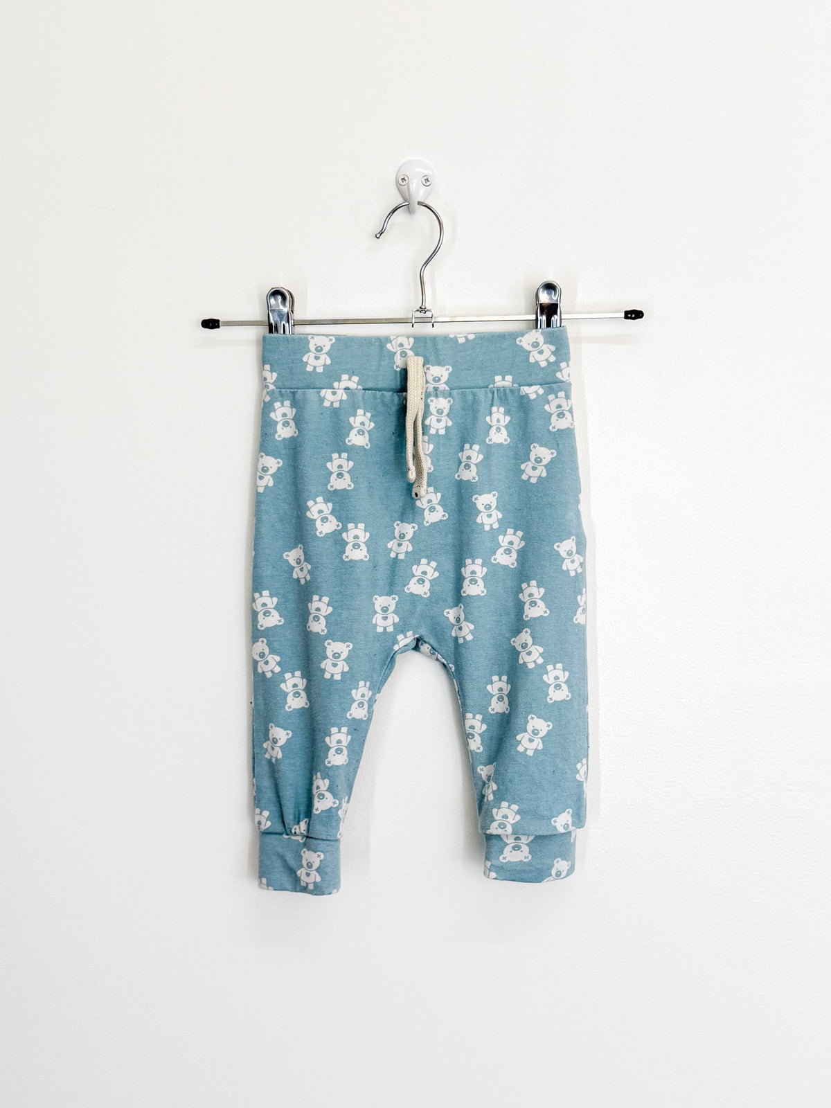 Hux organic hux bear drop crotch leggings (3-6m)