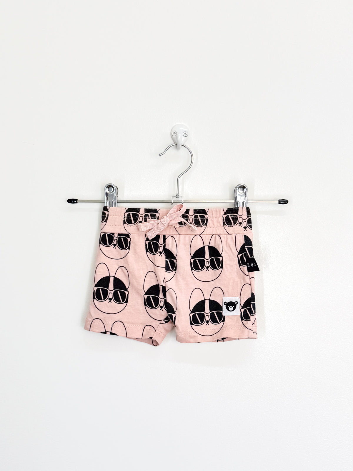 Hux organic cool frenchie shorts (0-3m)