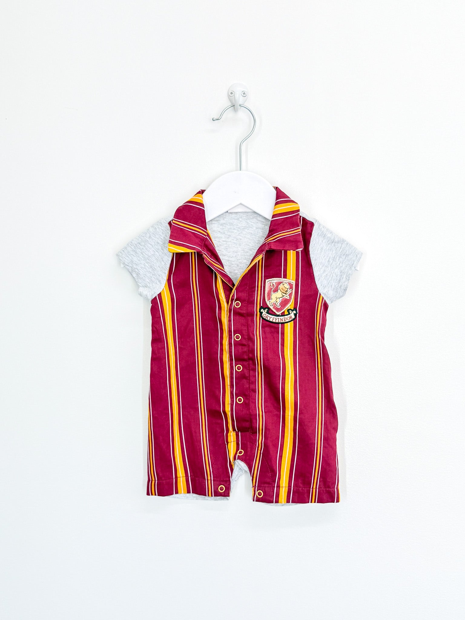 Peter Alexander x Harry Potter gryffindor PJ romper (0-3m)