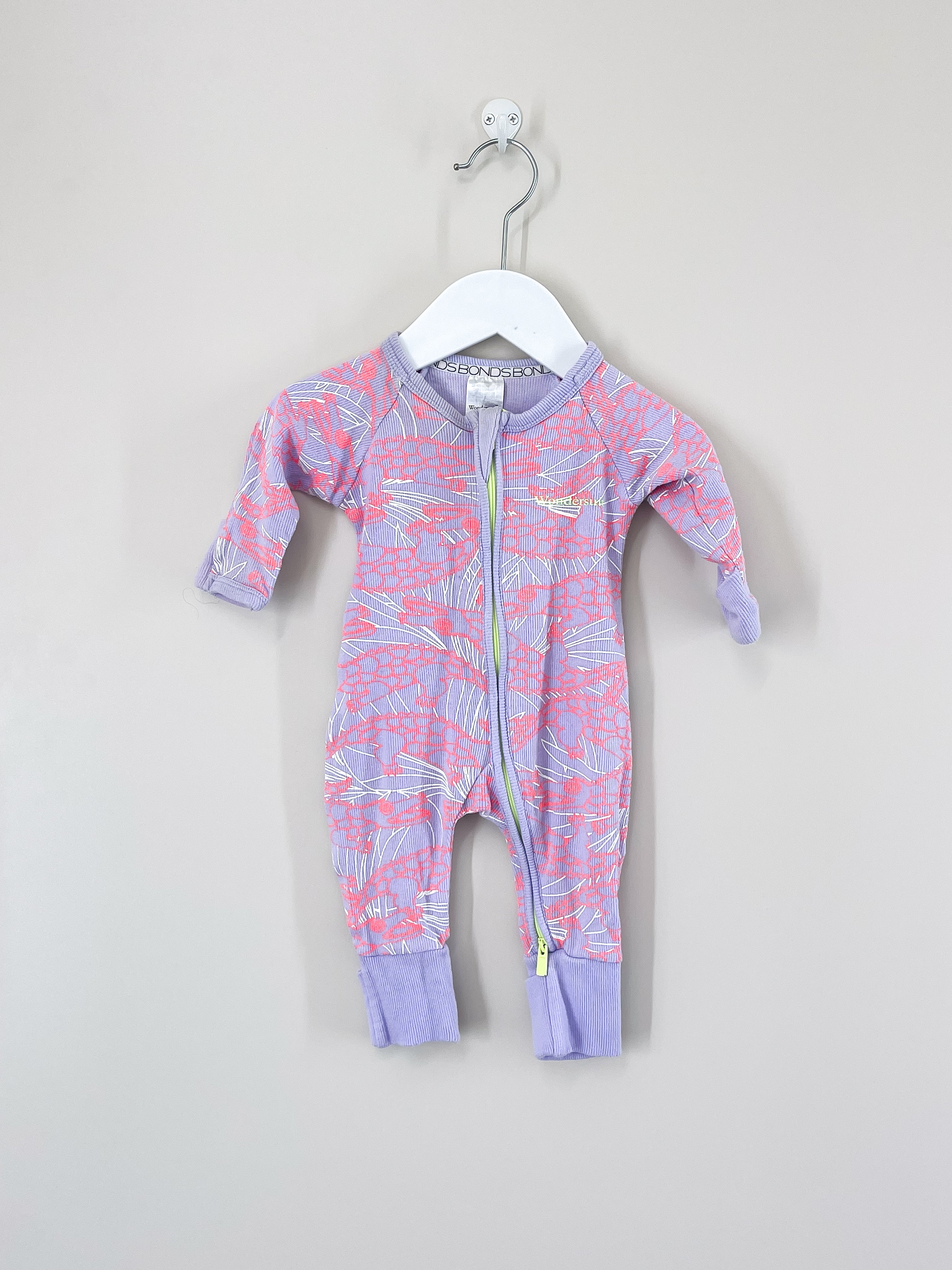 Bonds ribbed wondersuit (newborn)