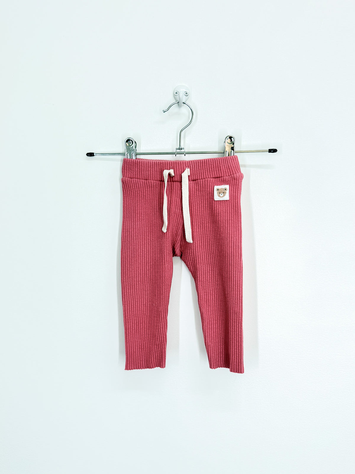 Hux berry berry rib leggings (0-3m)