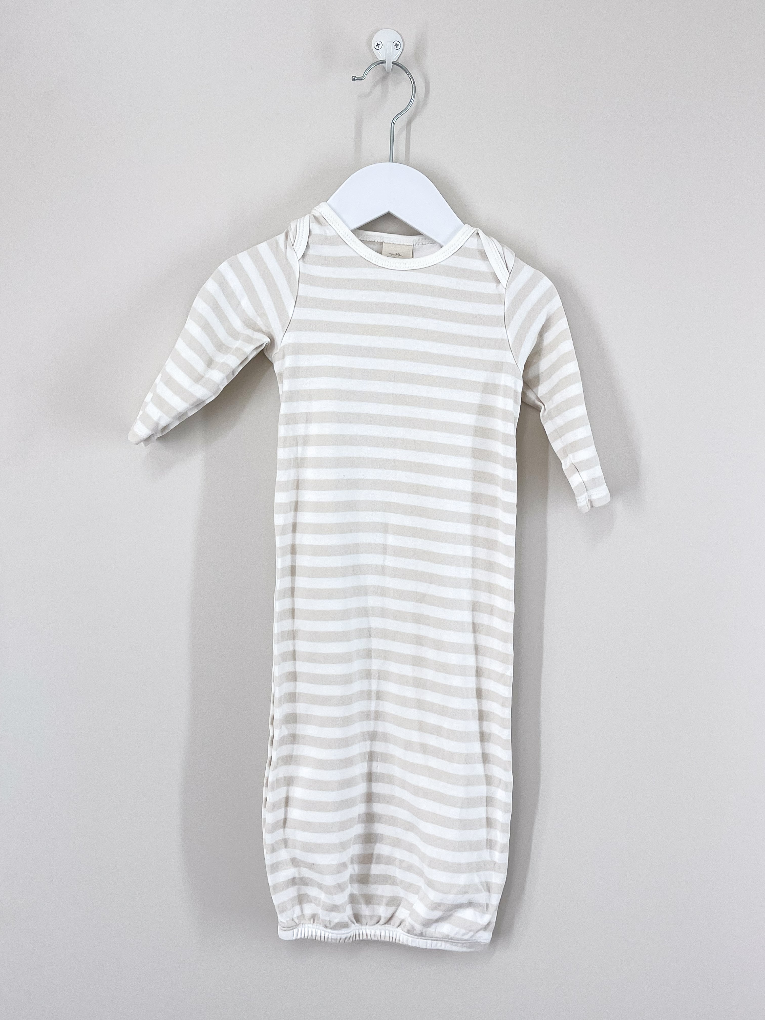 Little Bundle striped sleep gown (6-12m)