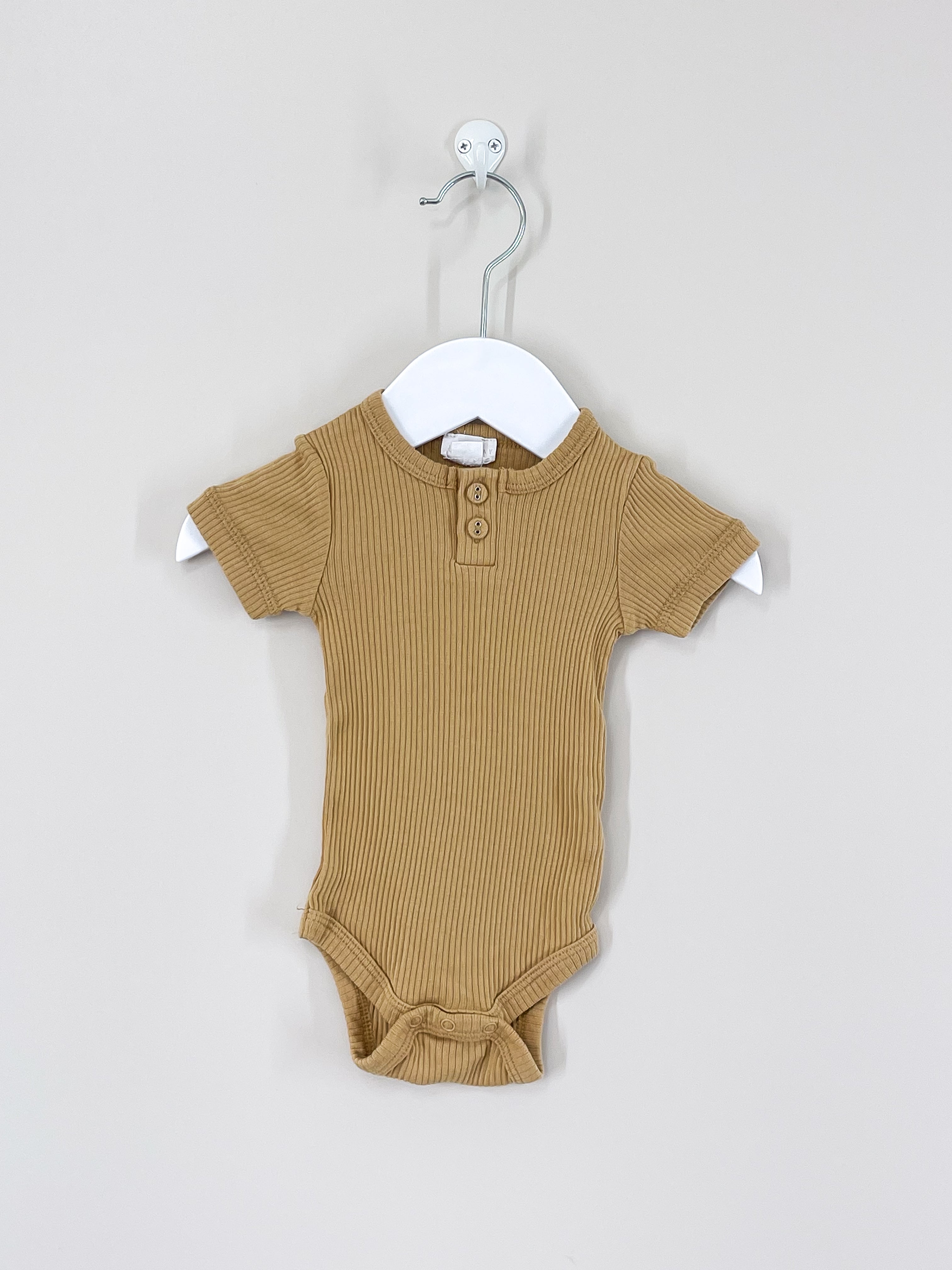 Jamie Kay organic rib bodysuit - song bird (3-6m)