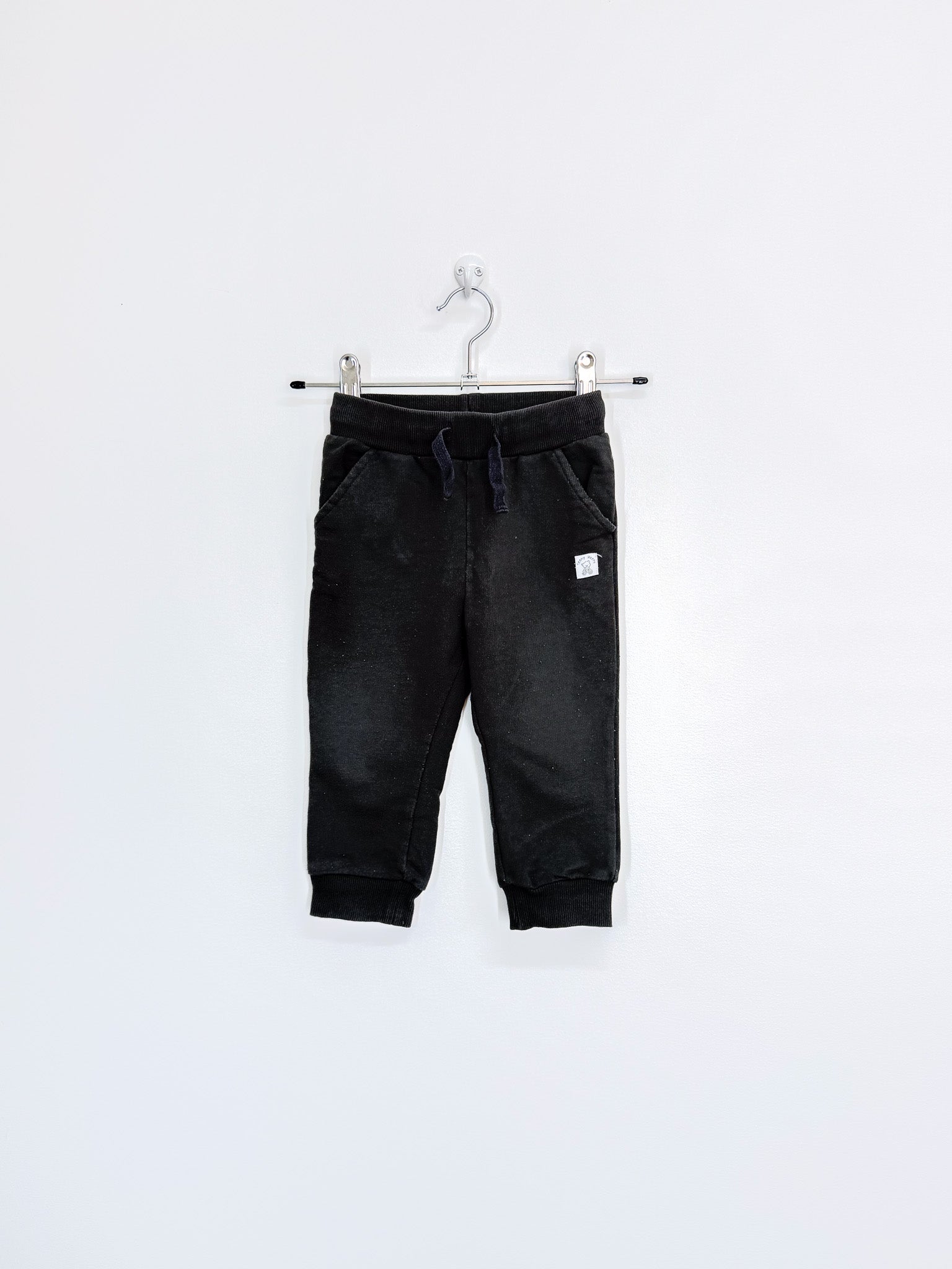 Teeny Weeny track pants - charcoal (12-18m)