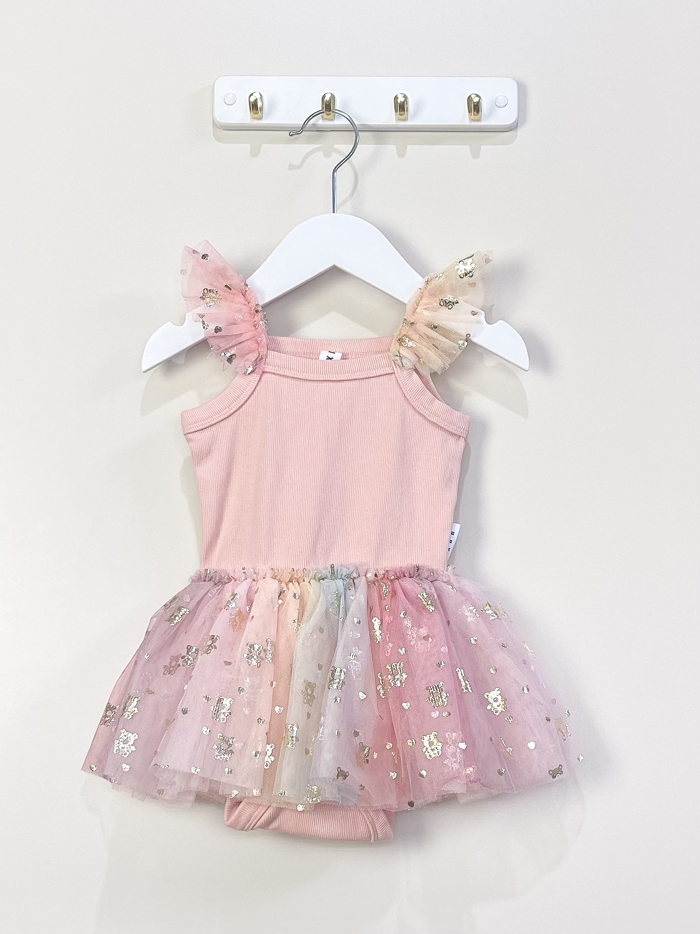 Hux ribbed ballet dress (12-18m)