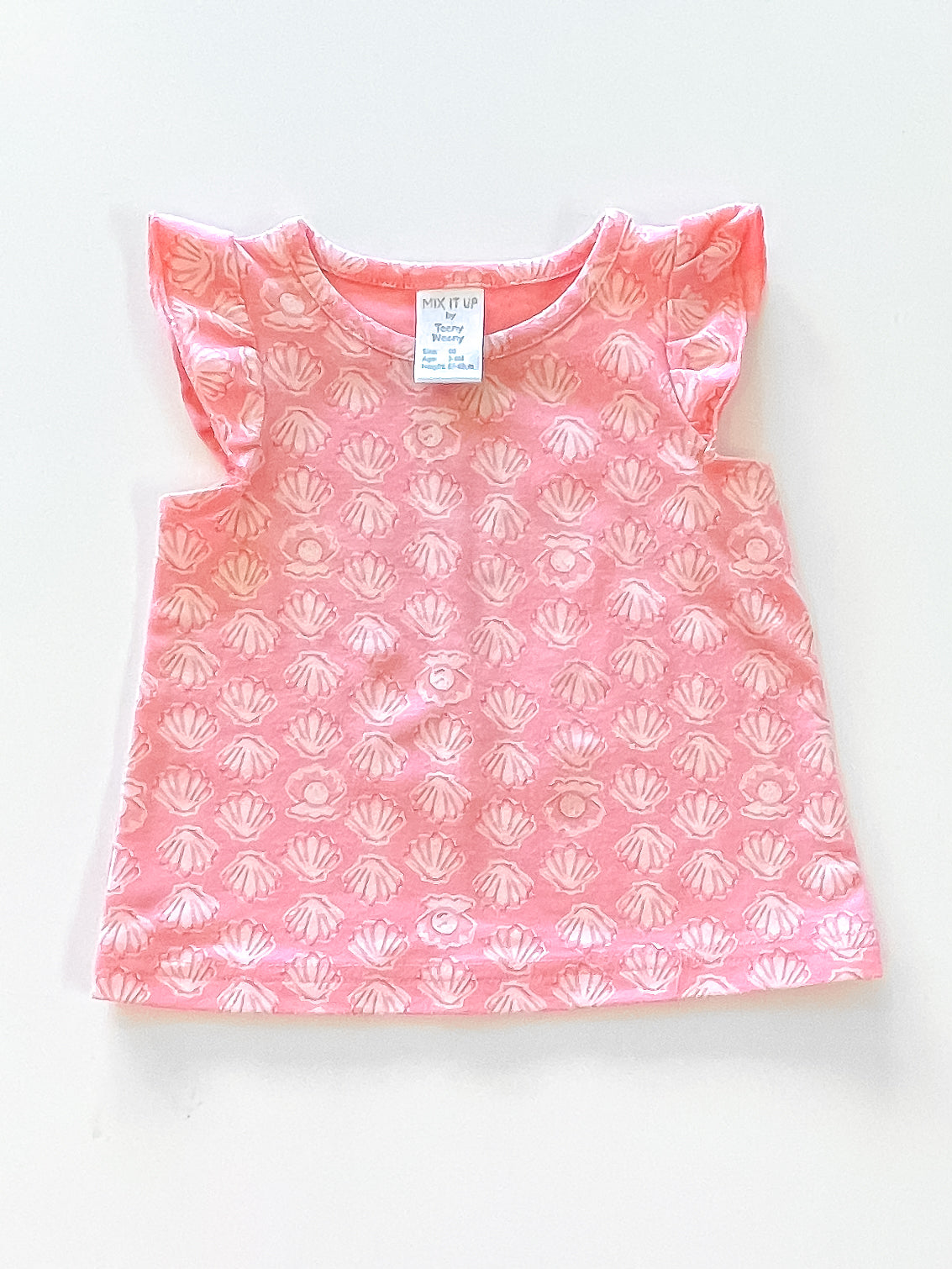 Teeny Weeny frill tank (3-6m)
