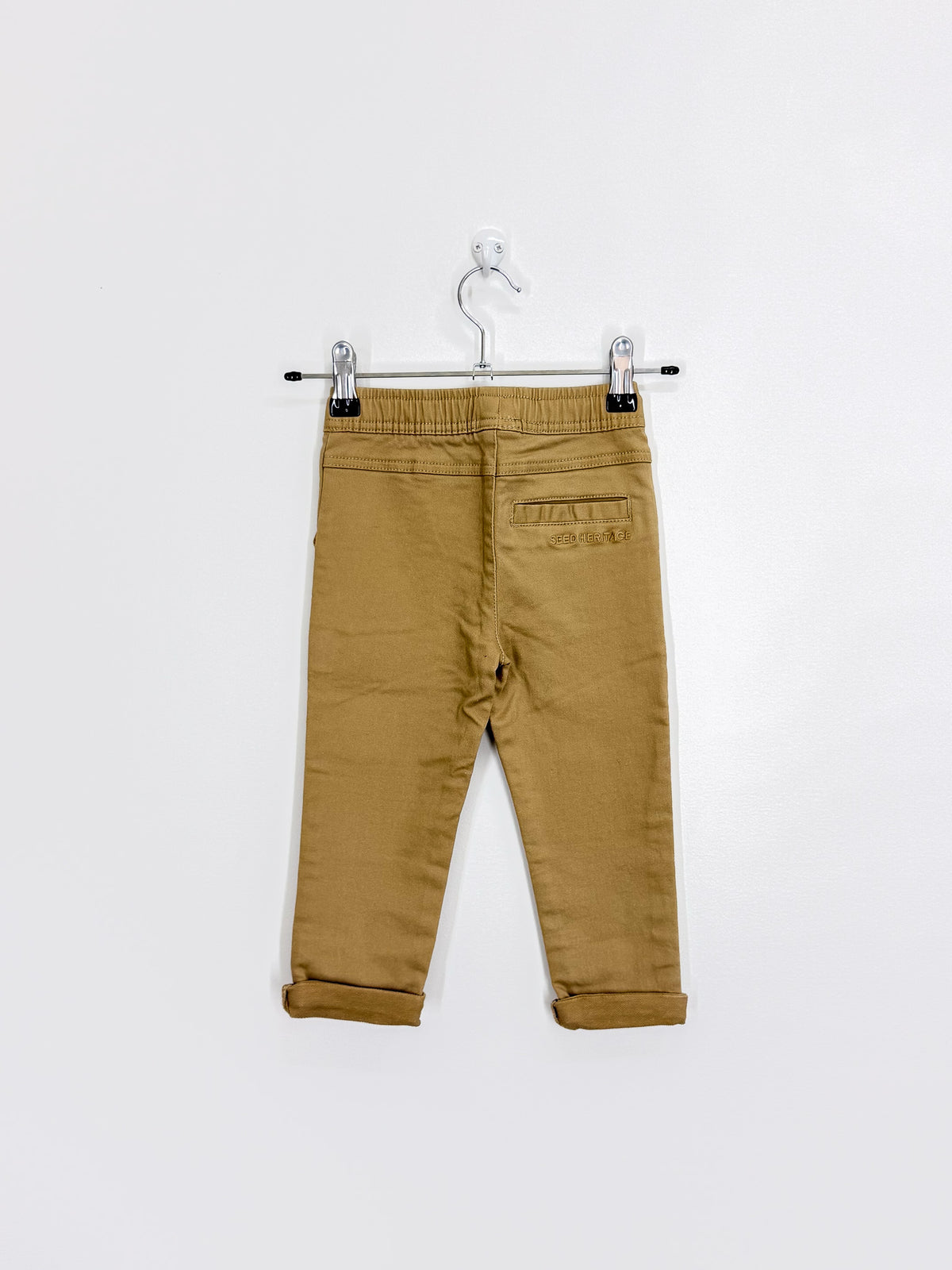 BNWT Seed Heritage chino pants - biscotti (2y)