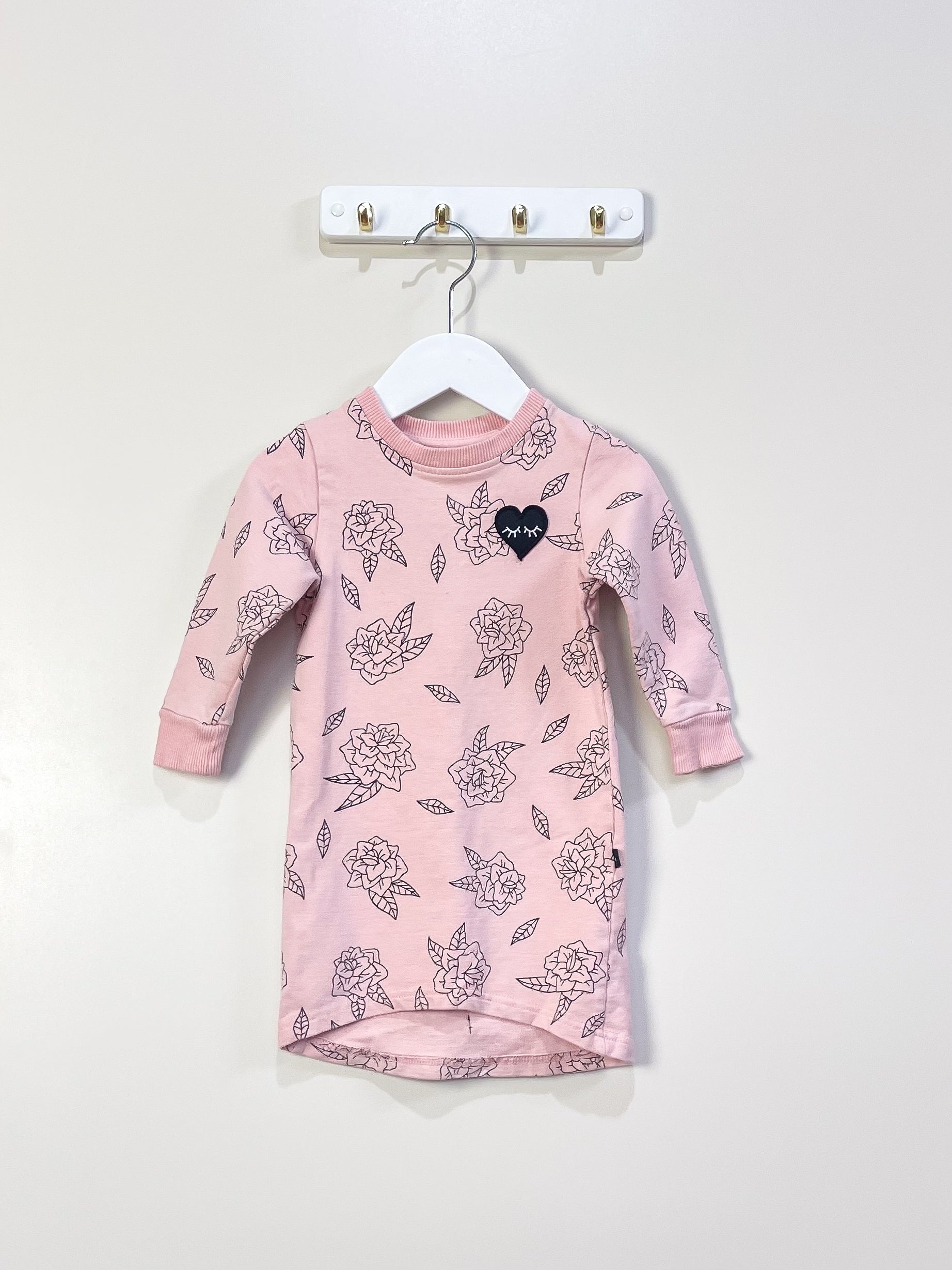 Hello Stranger floral scoop dress (3y)
