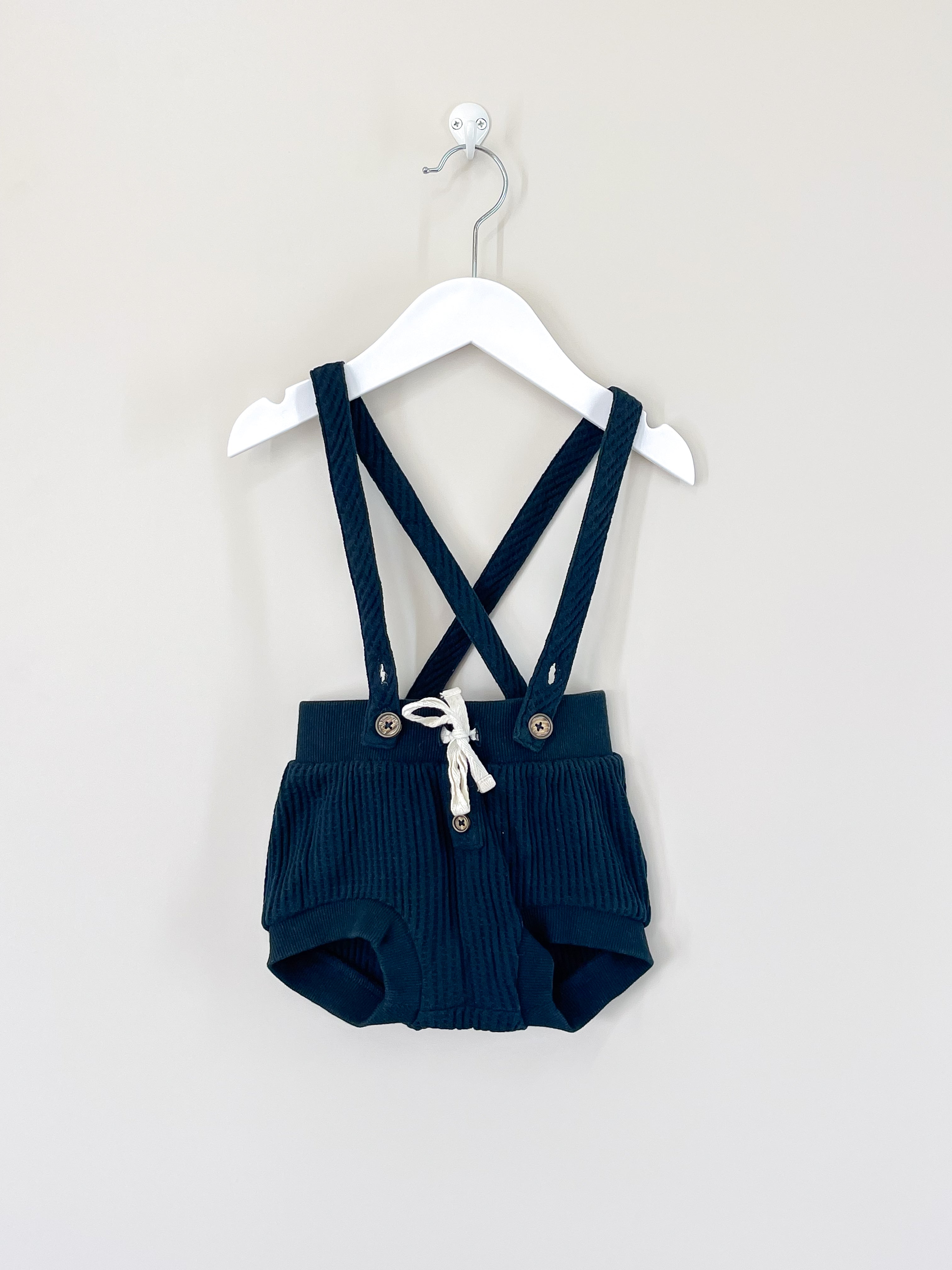 Jamie Kay OG organic waffle suspender bloomers (2y)