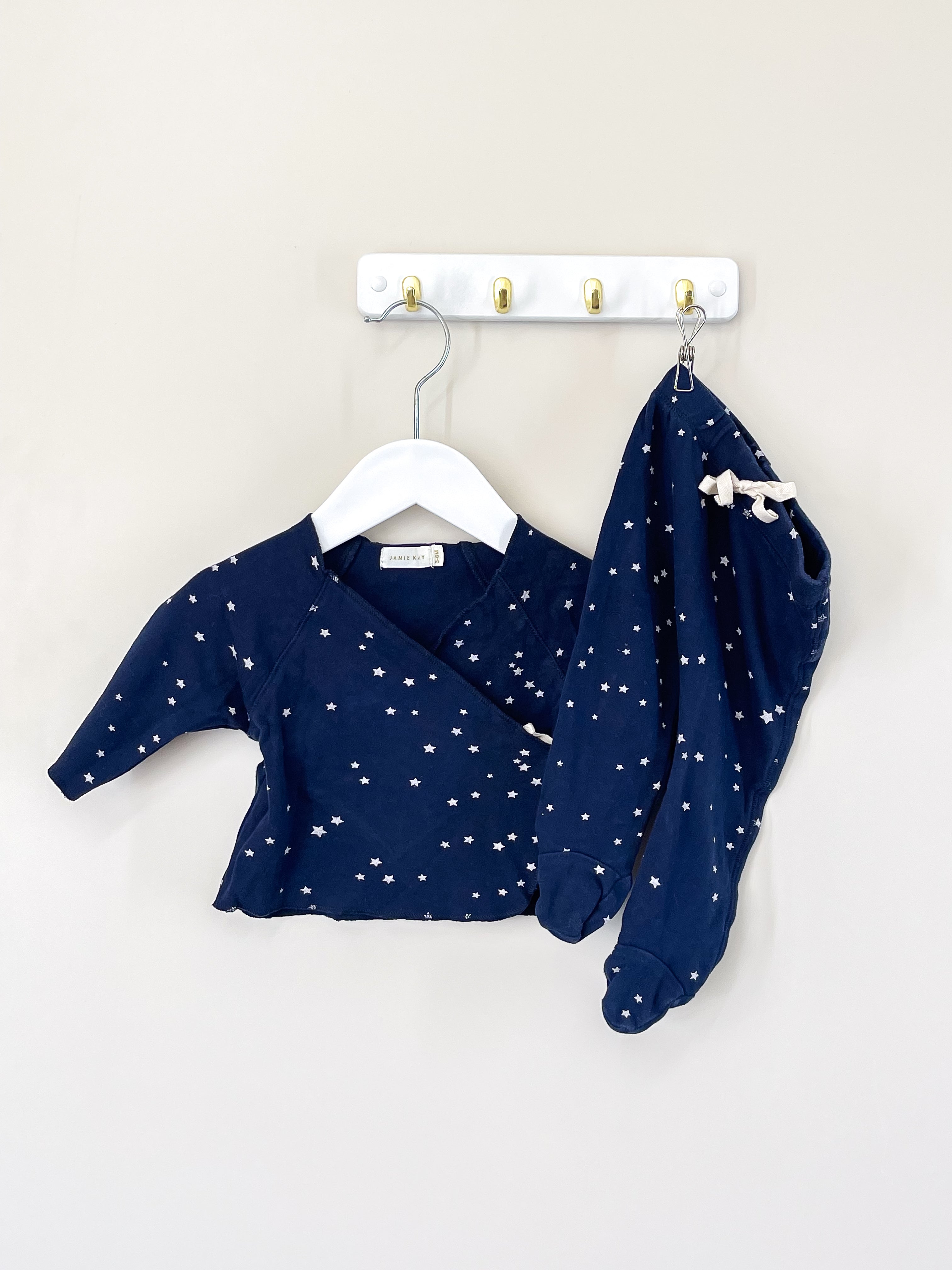 Jamie Kay OG organic set - tiny stars (3-6m)