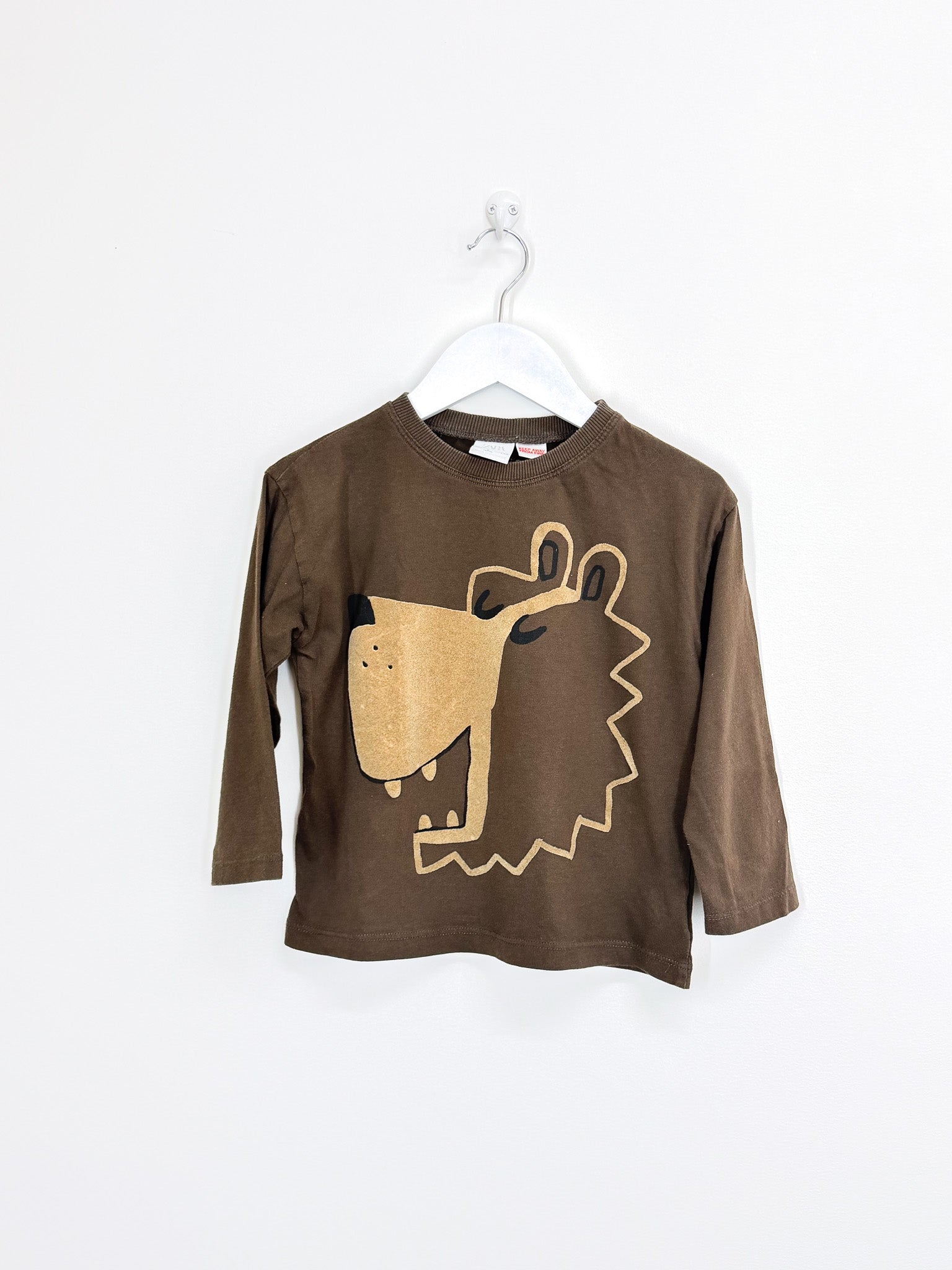 Zara bear long sleeve tee (5y)